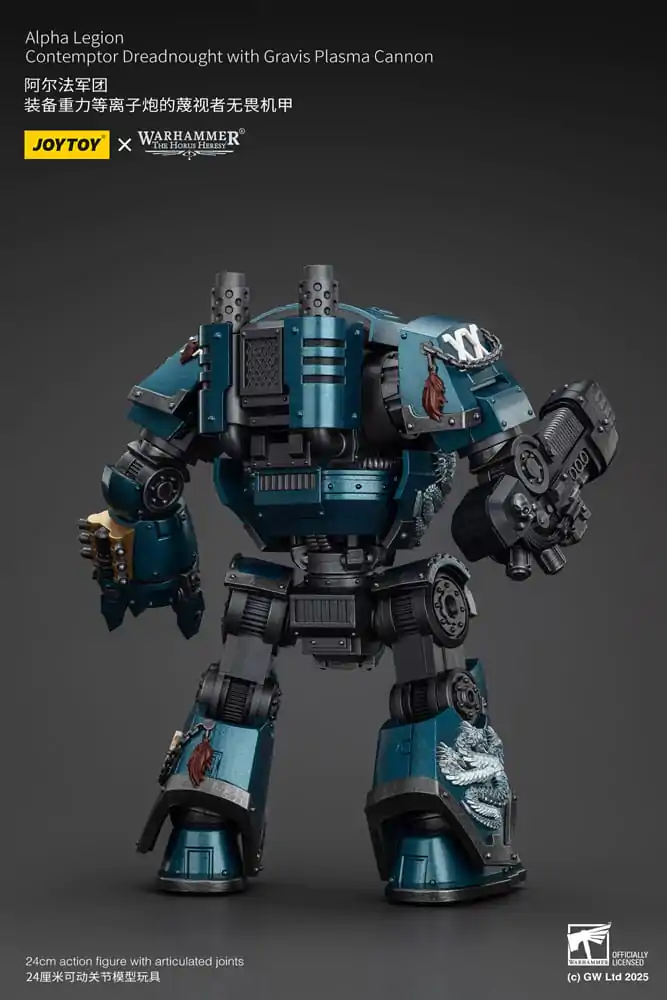 Warhammer The Horus Heresy Action Figure Alpha Legion Contemptor Dreadnought with Gravis Plasma Cannon 25 cm product photo