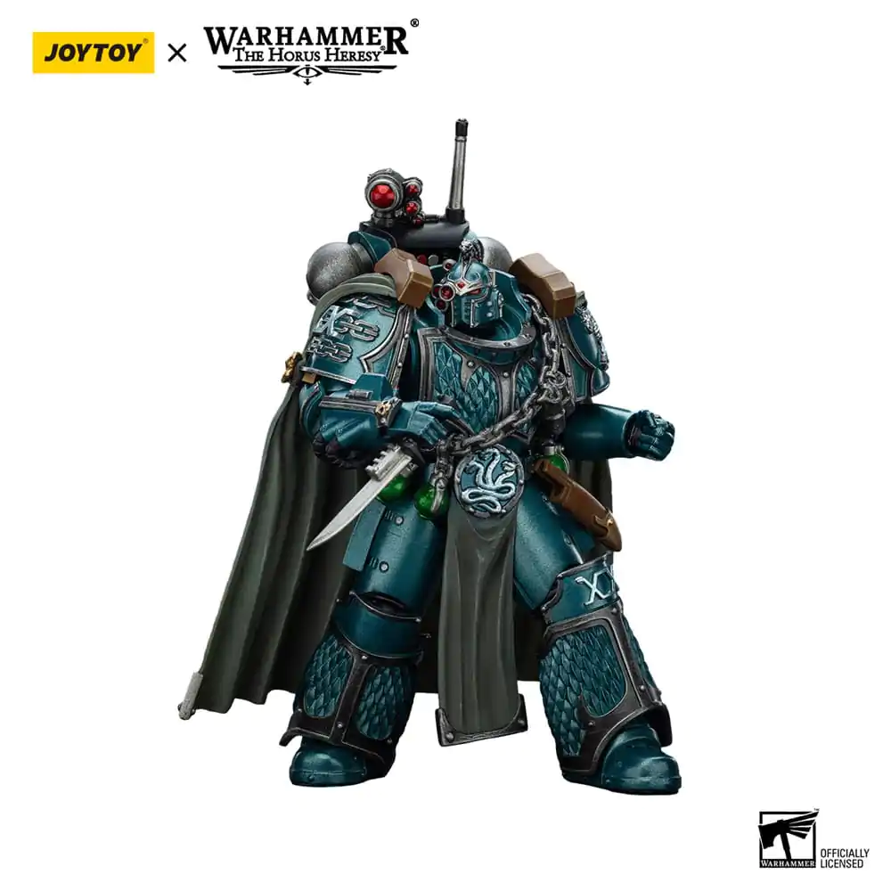Warhammer The Horus Heresy Action Figure Alpha Legion Exodus The One who is Many With Sniper Rifle And Power Dagger 20 cm product photo