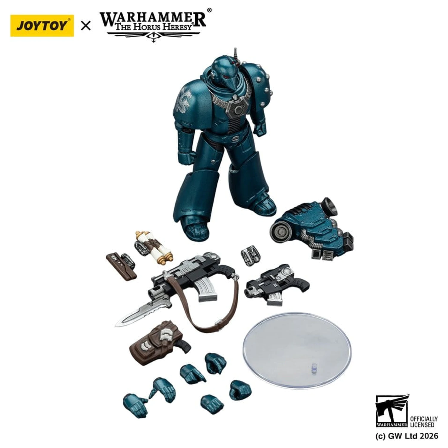 Warhammer The Horus Heresy Action Figure Alpha Legion MKVI Tactical Legionary 12 cm product photo