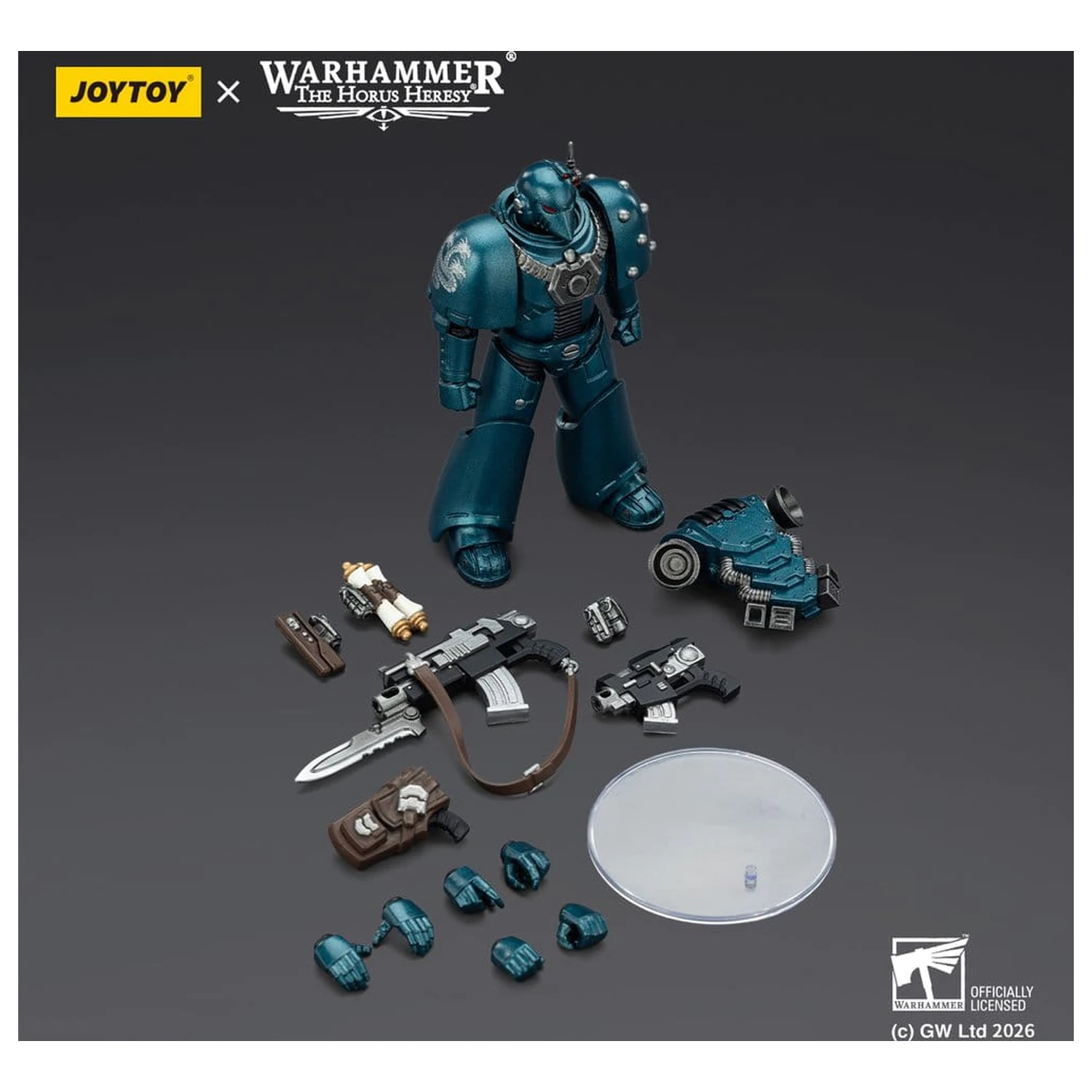 Warhammer The Horus Heresy Action Figure Alpha Legion MKVI Tactical Legionary 12 cm product photo