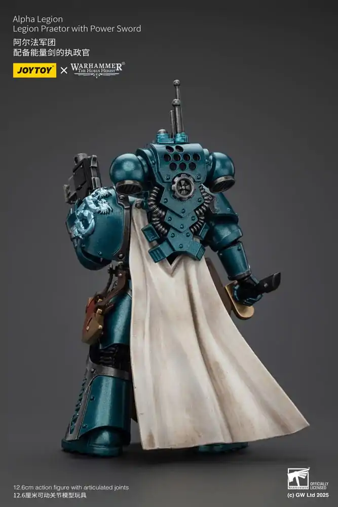 Warhammer The Horus Heresy Action Figure Alpha Legion Praetor with Power Sword 12 cm product photo