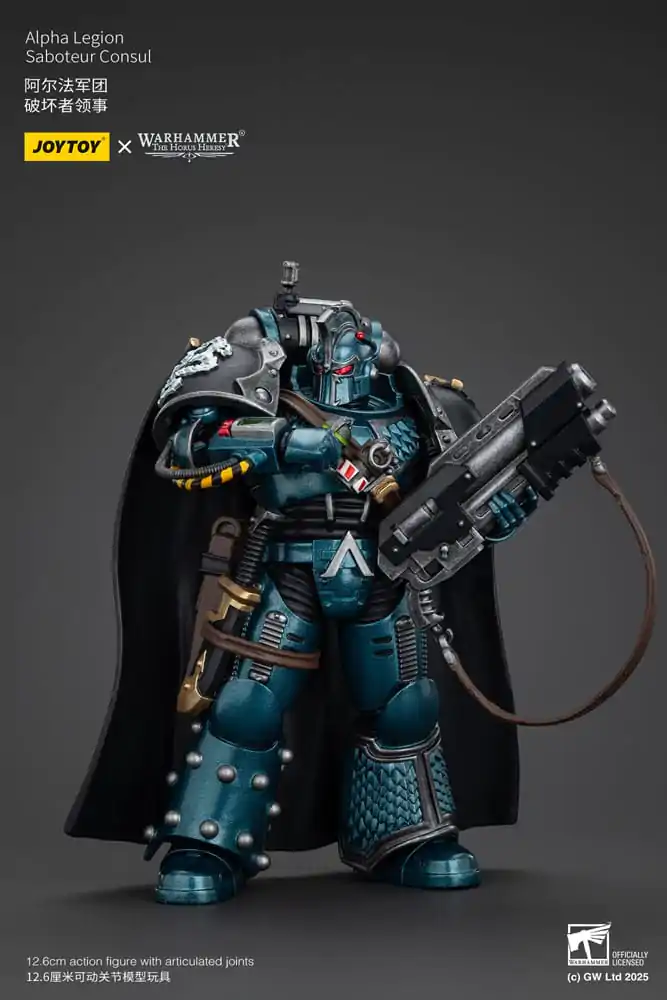 Warhammer The Horus Heresy Action Figure Alpha Legion Saboteur Consul 20 cm product photo