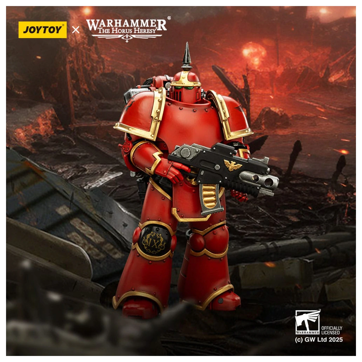 Warhammer The Horus Heresy Action Figure Blood Angels MK lll Tactical Legionary 12 cm product photo