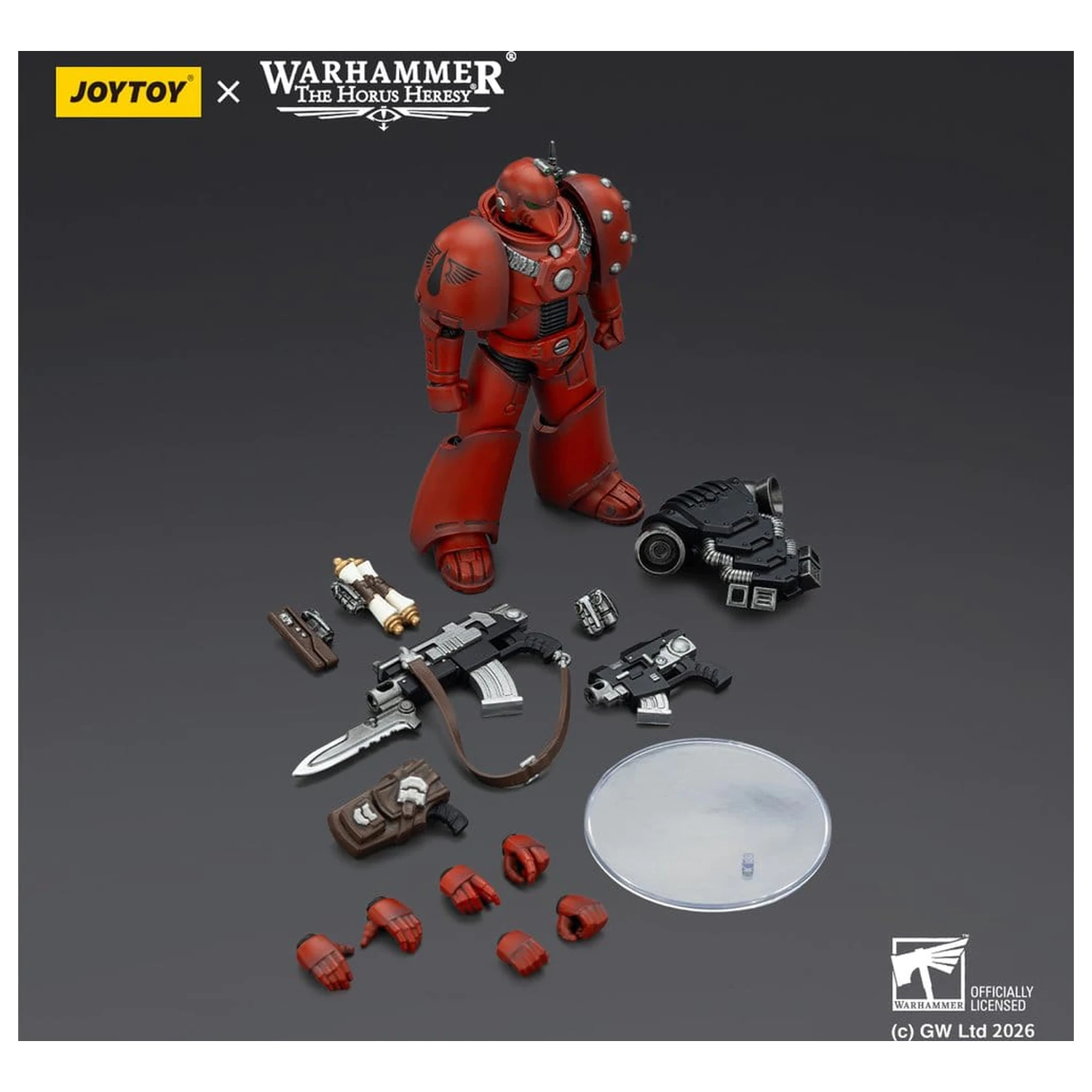 Warhammer The Horus Heresy Action Figure Blood Angels MKVI Tactical Legionary 12 cm product photo