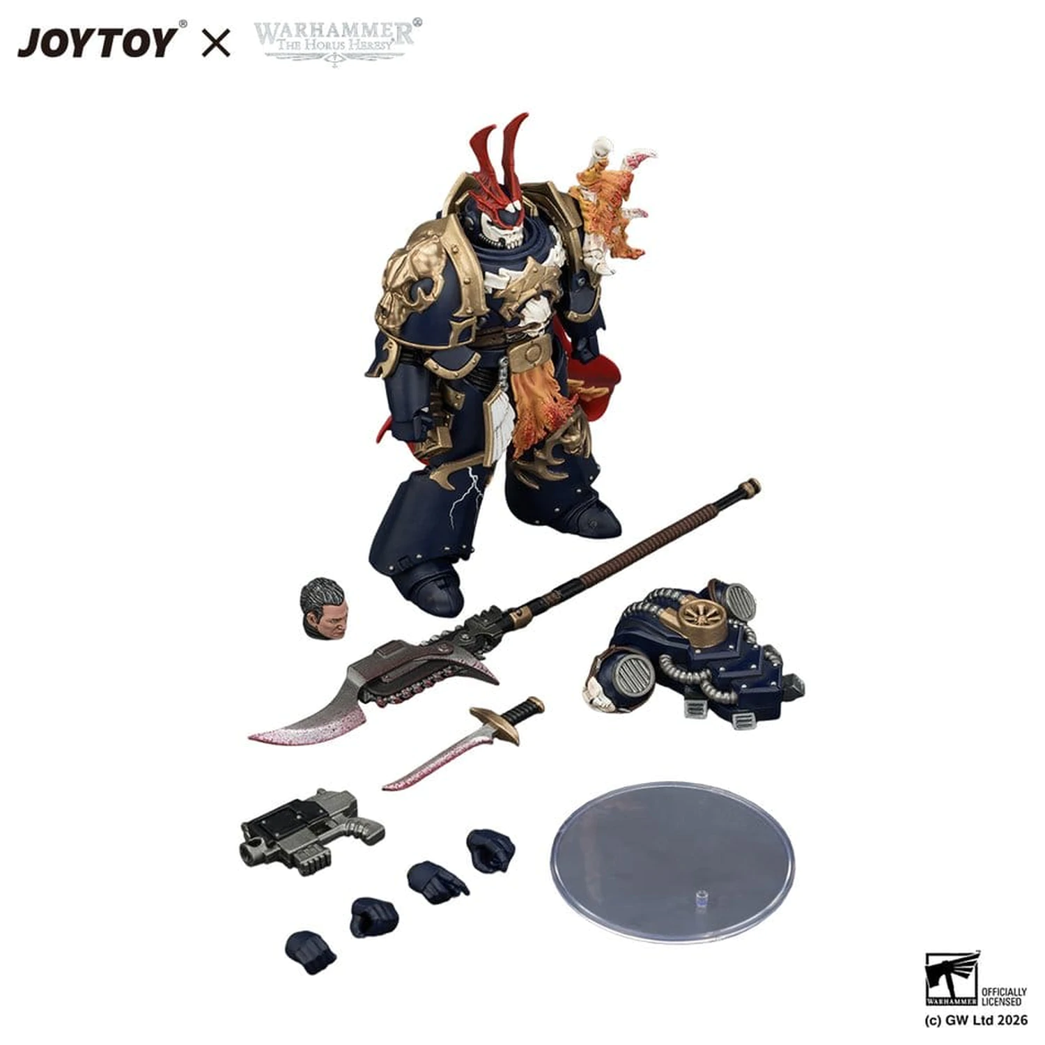 Warhammer The Horus Heresy Action Figure First Captain of the Night Lords (The Prince of Crows) 13 cm product photo