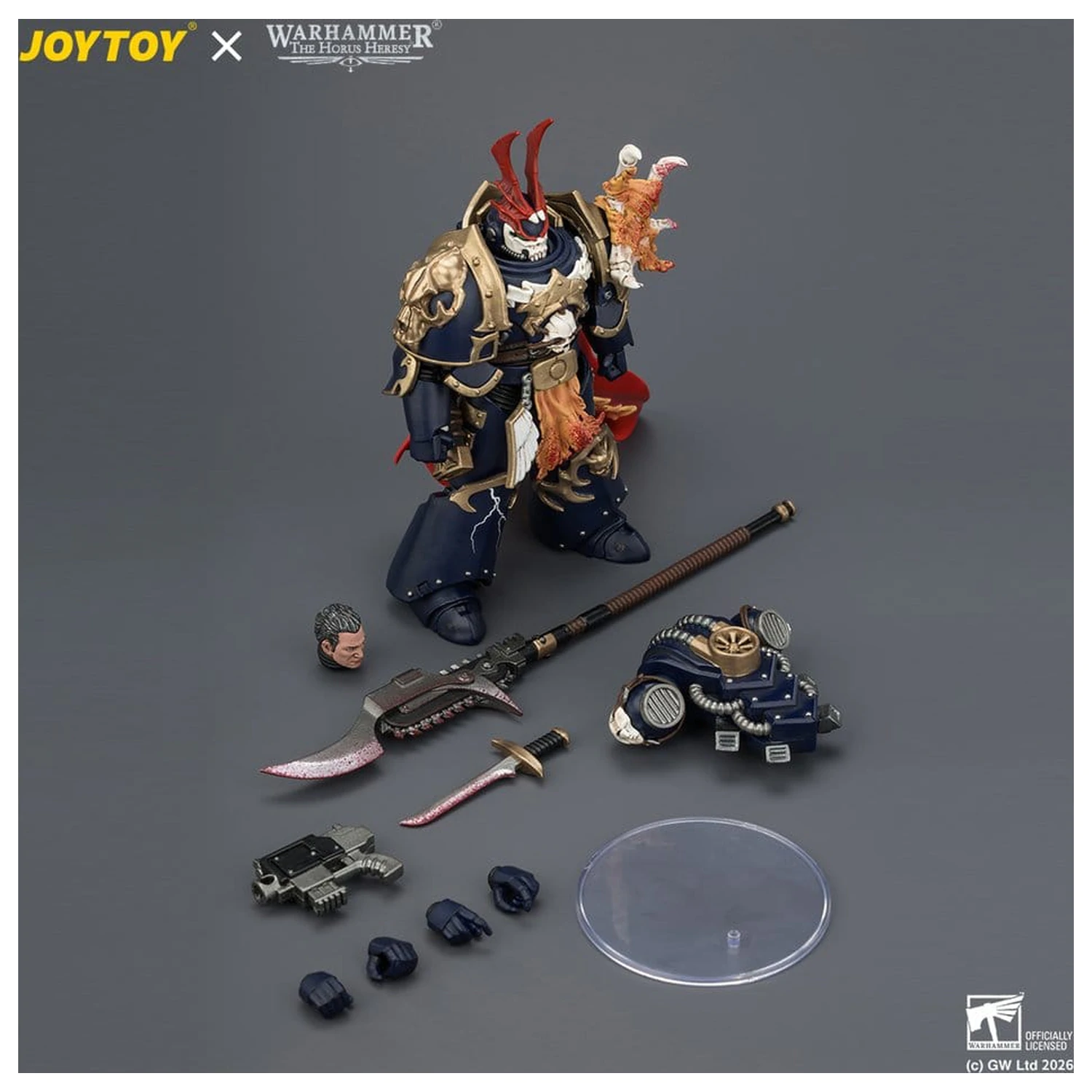 Warhammer The Horus Heresy Action Figure First Captain of the Night Lords (The Prince of Crows) 13 cm product photo
