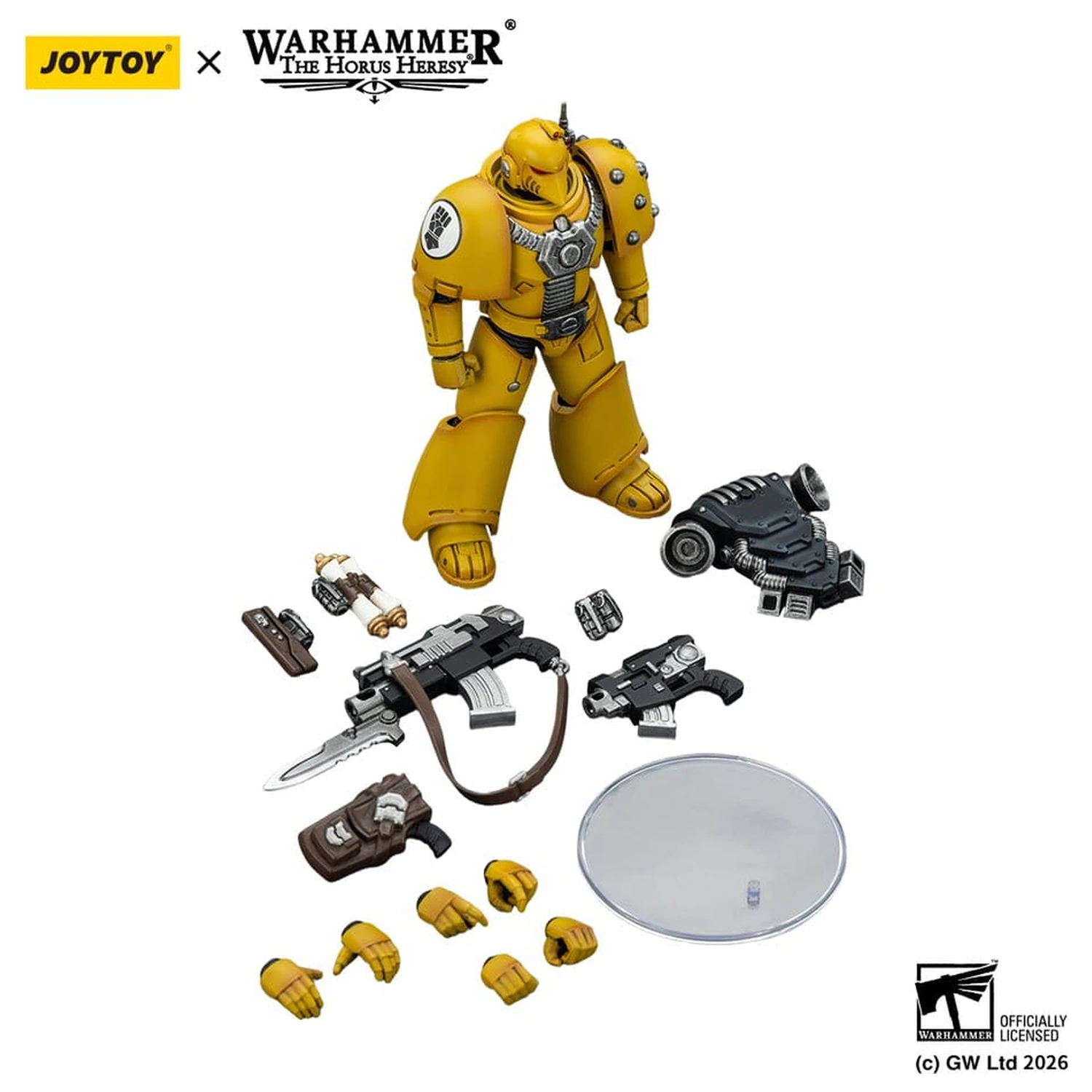 Warhammer The Horus Heresy Action Figure Imperial Fist MKVI Tactical Legionary 12 cm product photo