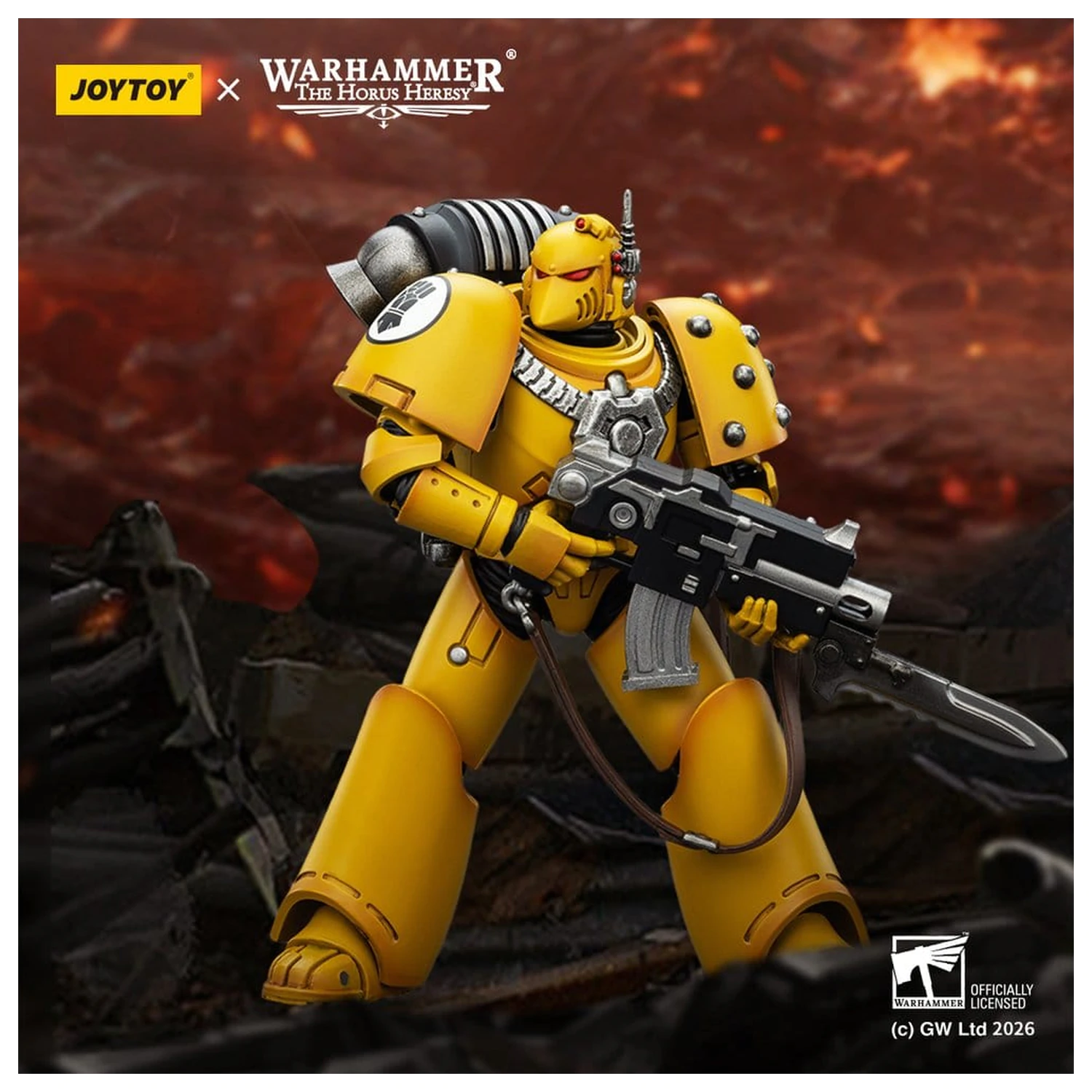 Warhammer The Horus Heresy Action Figure Imperial Fist MKVI Tactical Legionary 12 cm product photo