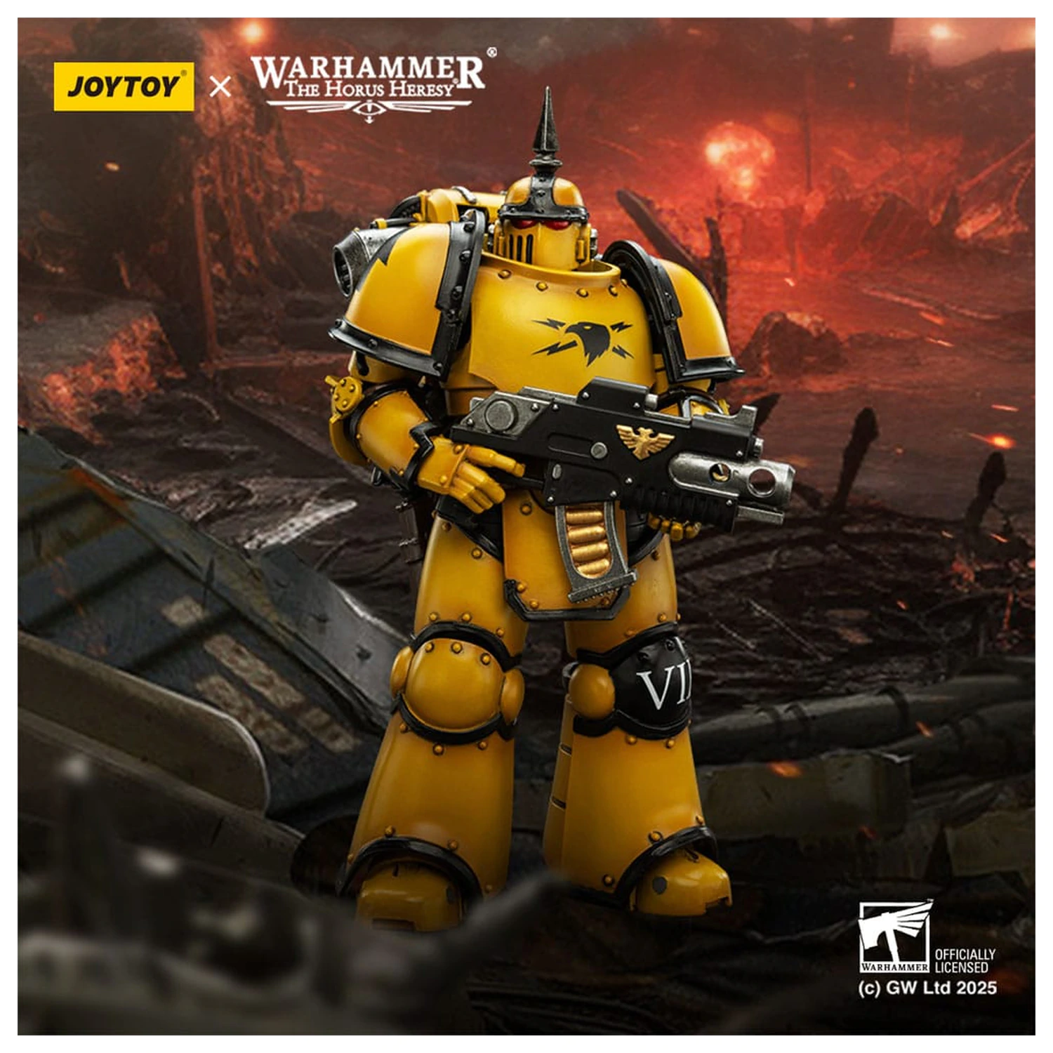 Warhammer The Horus Heresy Action Figure Imperial Fists MK lll Tactical Legionary 12 cm product photo