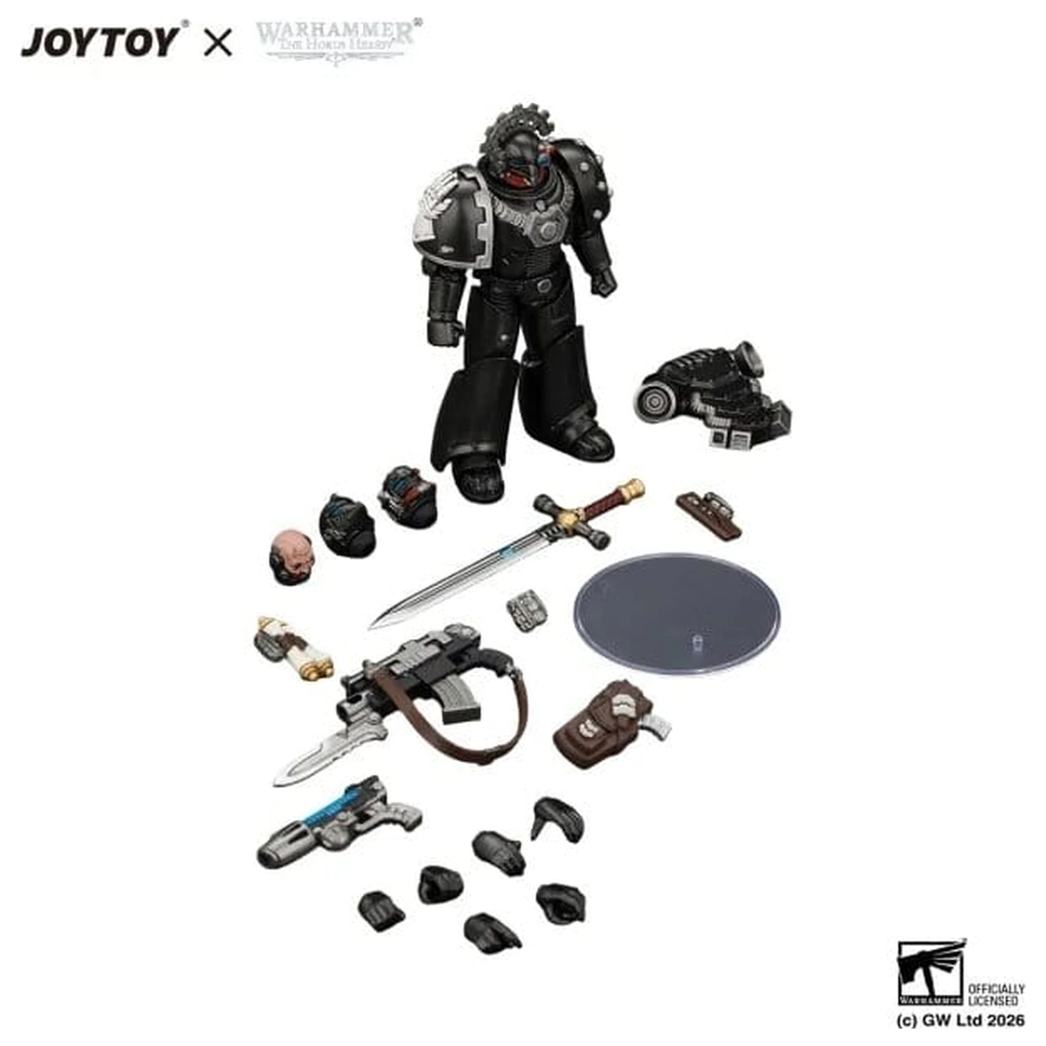 Warhammer The Horus Heresy Action Figure Iron Hands MkVI Tactical Sergeant 12 cm product photo