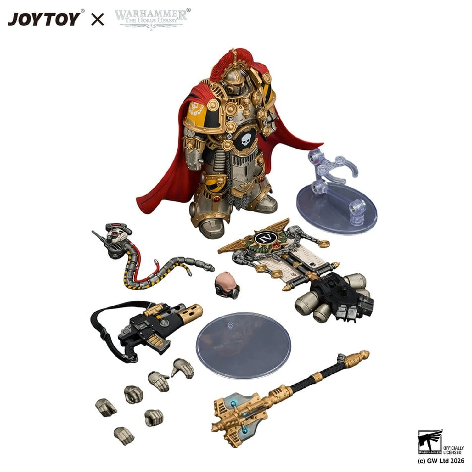 Warhammer The Horus Heresy Action Figure Iron Warriors Centurion 13 cm product photo