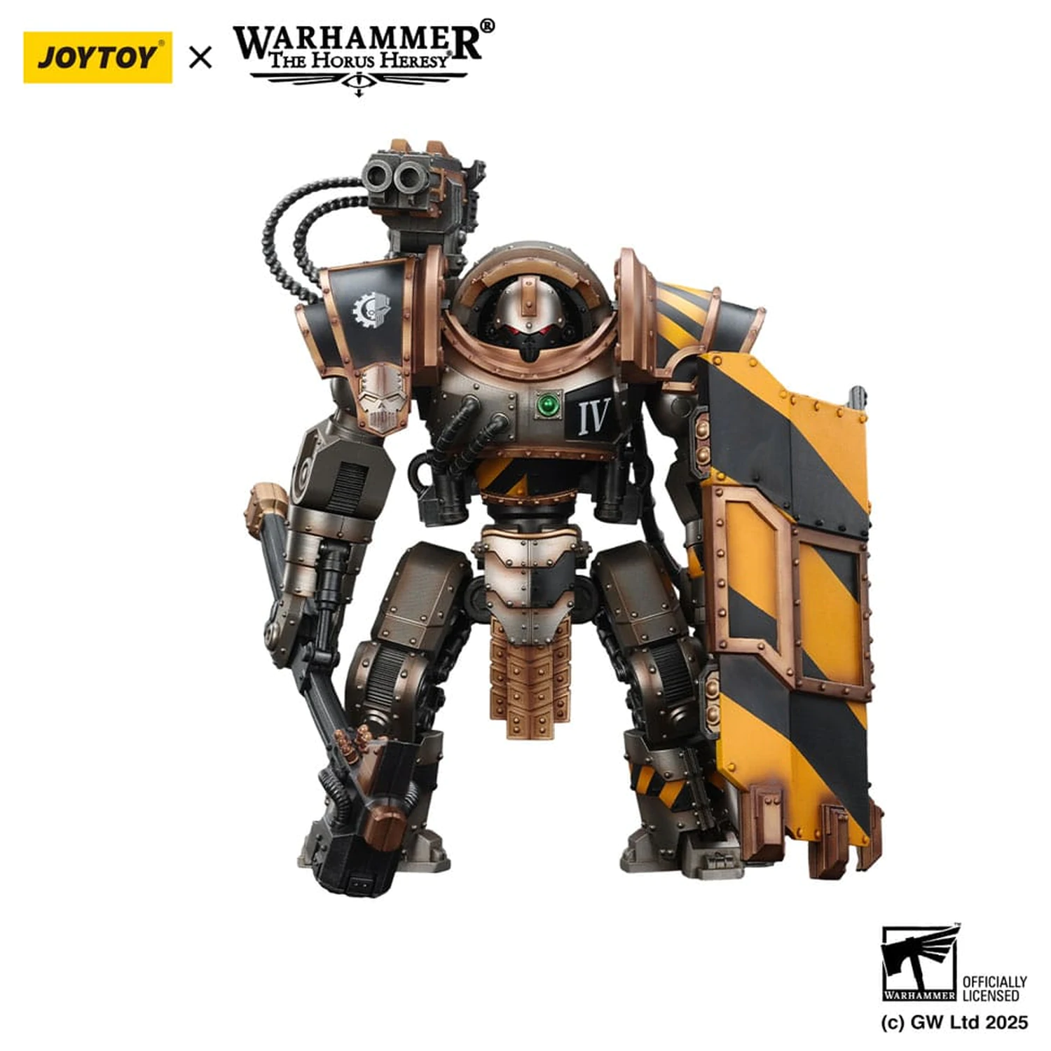 Warhammer The Horus Heresy Action Figure Iron Warriors Iron Circle Domitar-Ferrum Class Battle-automata with Karceri Battle Shield 24 cm product photo