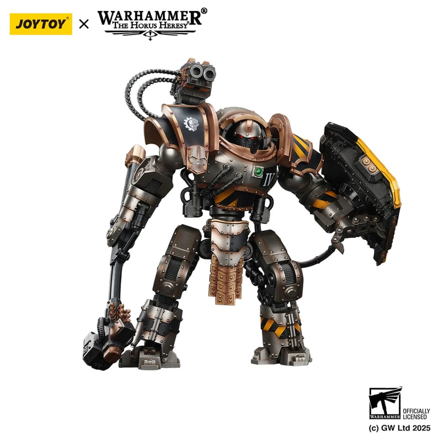 Warhammer The Horus Heresy Action Figure Iron Warriors Iron Circle Domitar-Ferrum Class Battle-automata with Karceri Battle Shield 24 cm product photo