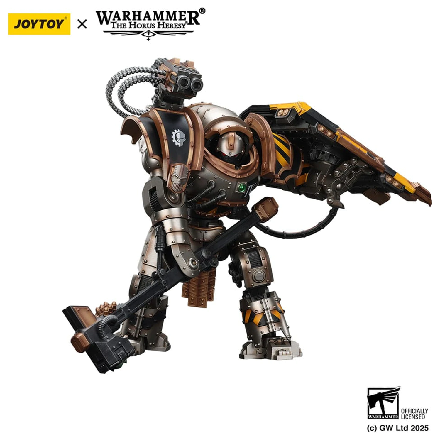Warhammer The Horus Heresy Action Figure Iron Warriors Iron Circle Domitar-Ferrum Class Battle-automata with Karceri Battle Shield 24 cm product photo