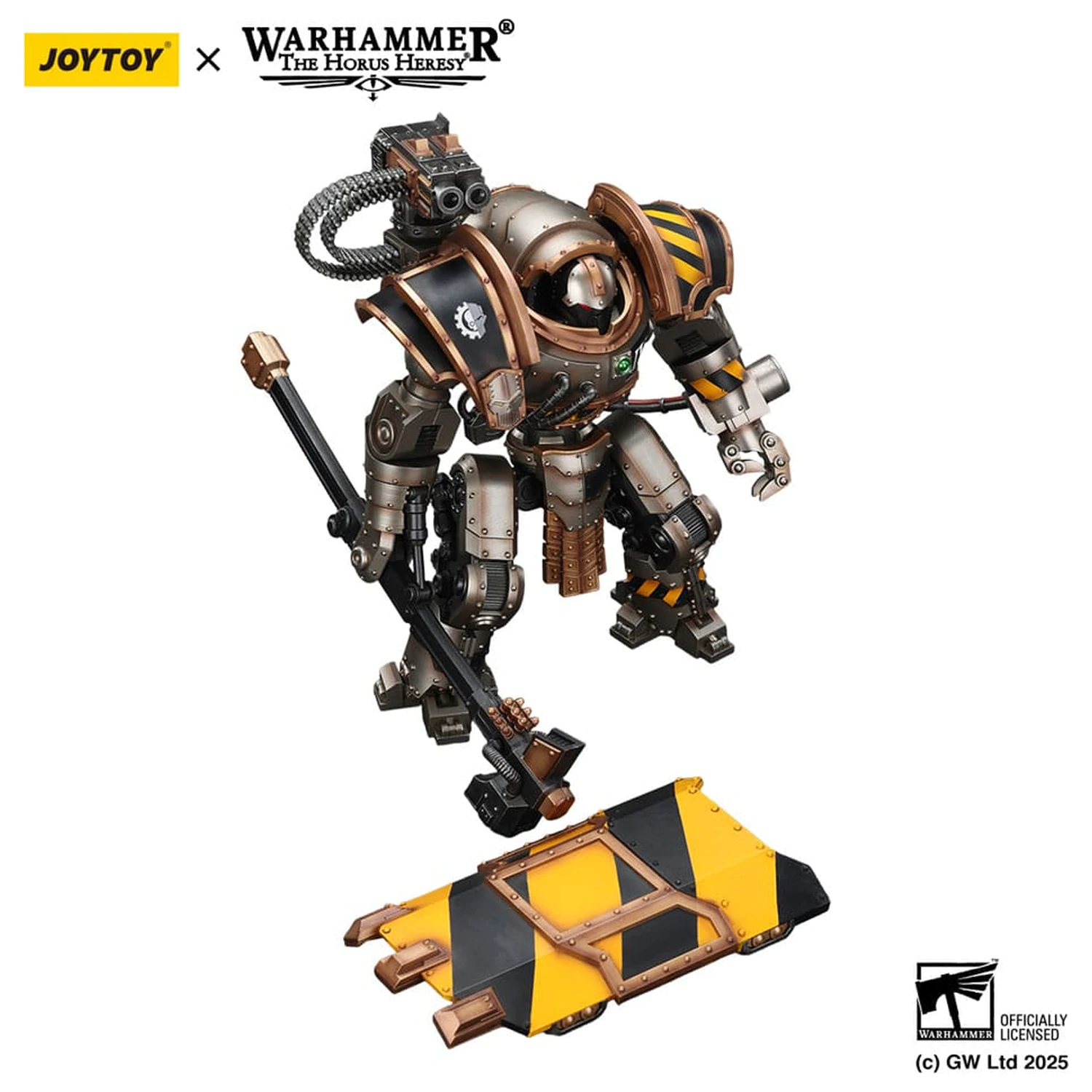 Warhammer The Horus Heresy Action Figure Iron Warriors Iron Circle Domitar-Ferrum Class Battle-automata with Karceri Battle Shield 24 cm product photo