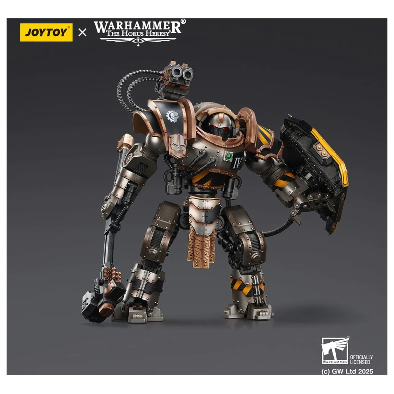 Warhammer The Horus Heresy Action Figure Iron Warriors Iron Circle Domitar-Ferrum Class Battle-automata with Karceri Battle Shield 24 cm product photo