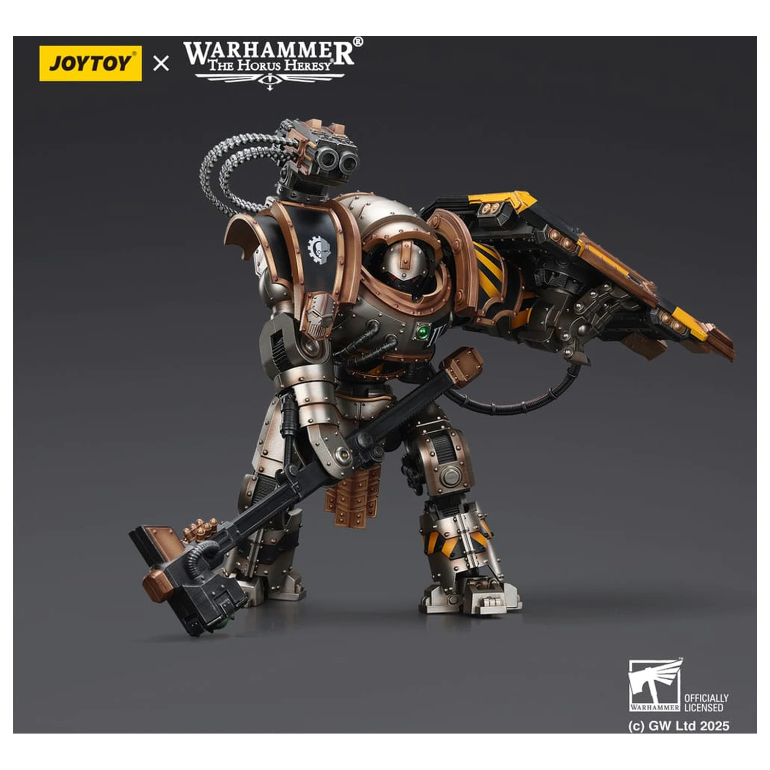 Warhammer The Horus Heresy Action Figure Iron Warriors Iron Circle Domitar-Ferrum Class Battle-automata with Karceri Battle Shield 24 cm product photo