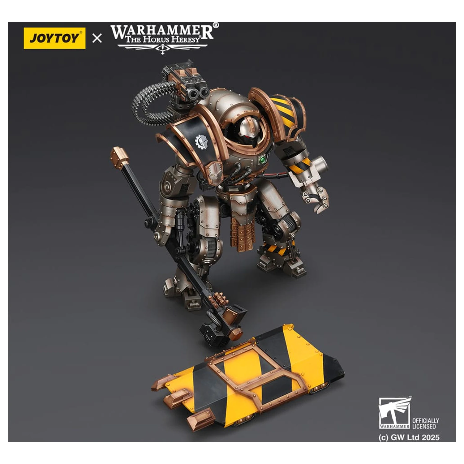 Warhammer The Horus Heresy Action Figure Iron Warriors Iron Circle Domitar-Ferrum Class Battle-automata with Karceri Battle Shield 24 cm product photo