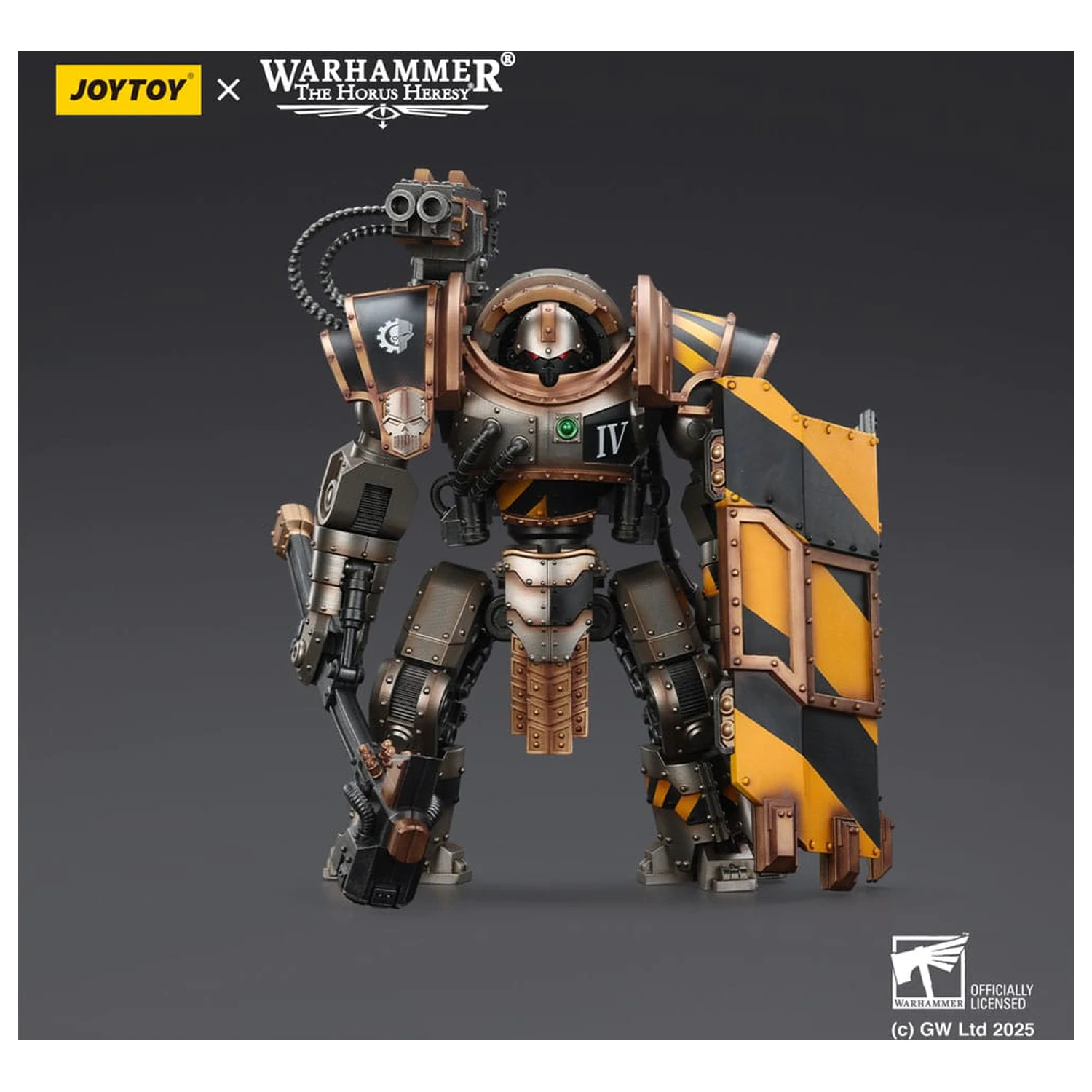 Warhammer The Horus Heresy Action Figure Iron Warriors Iron Circle Domitar-Ferrum Class Battle-automata with Karceri Battle Shield 24 cm product photo