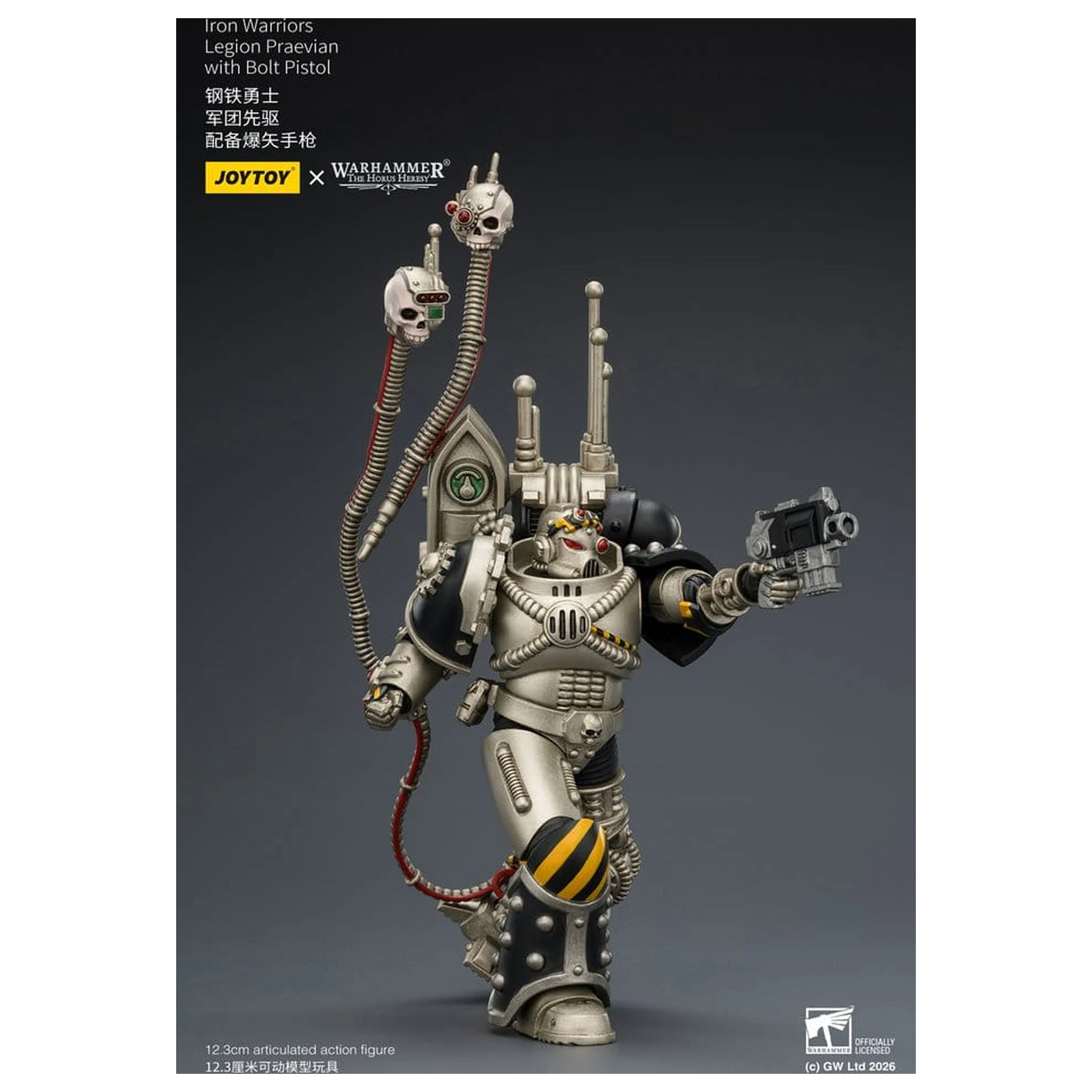 Warhammer The Horus Heresy Action Figure Iron Warriors Legion Praevian 12 cm product photo