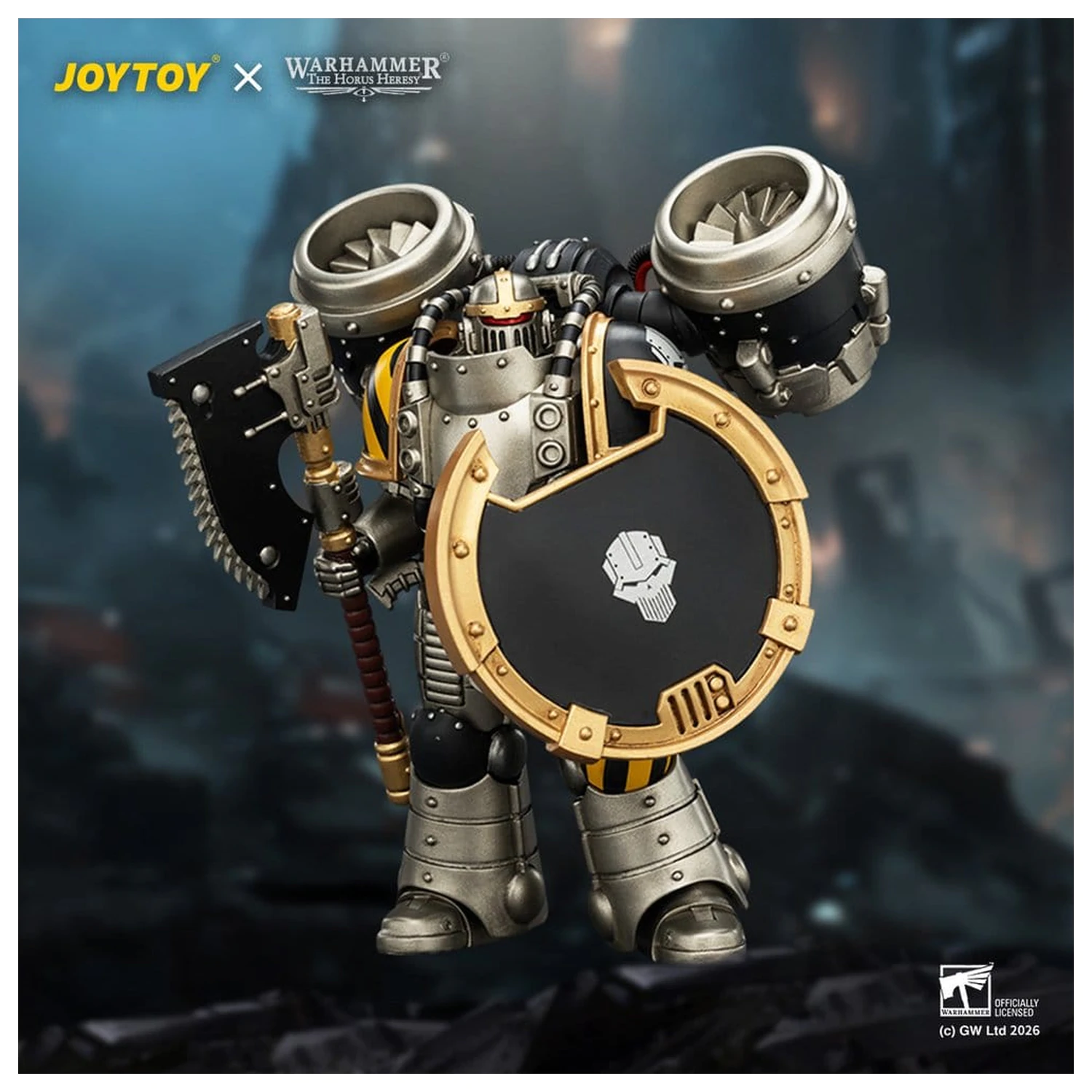 Warhammer The Horus Heresy Action Figure Iron Warriors MkII Assault Legionary 1 12 cm product photo