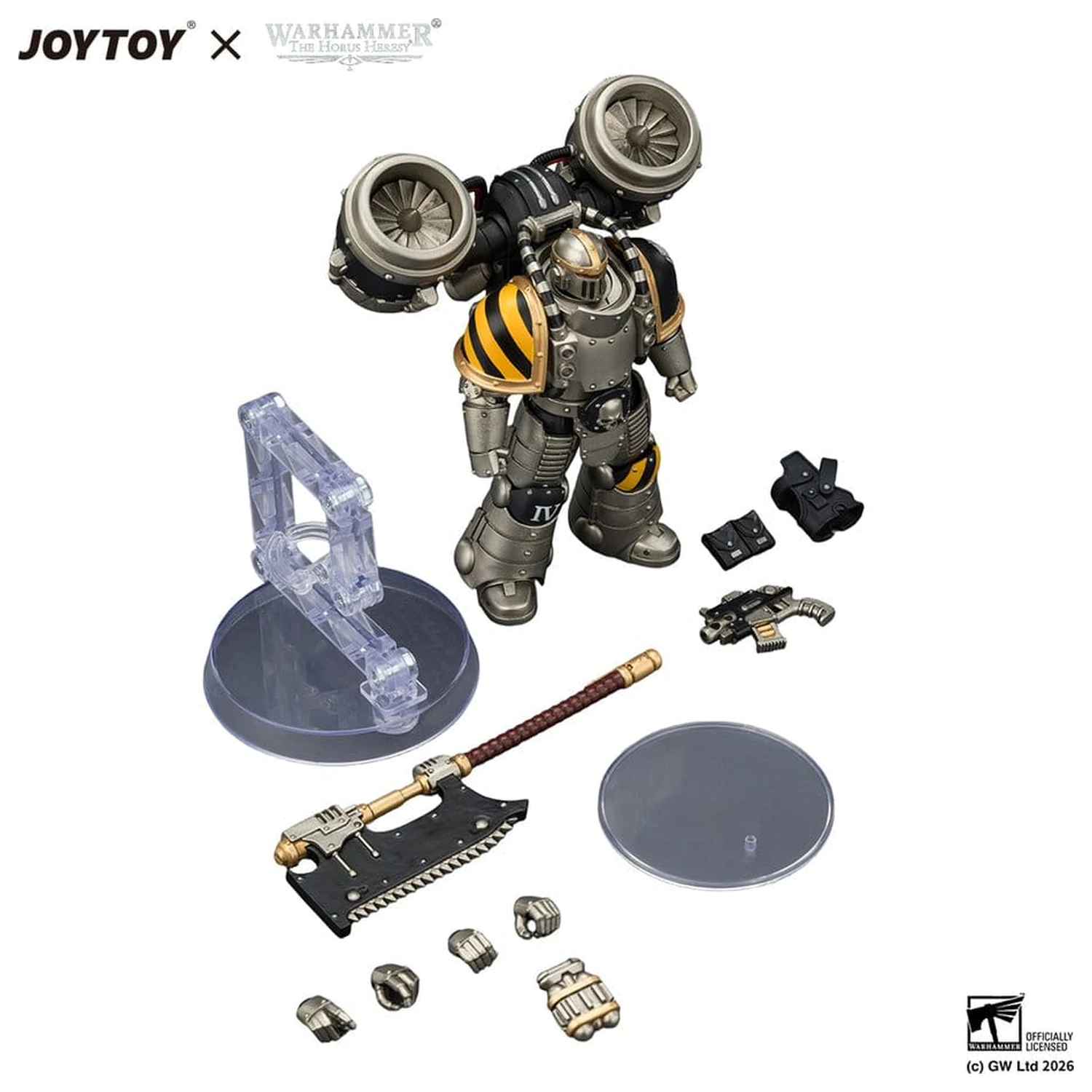Warhammer The Horus Heresy Action Figure Iron Warriors MkII Assault Legionary 2 12 cm product photo
