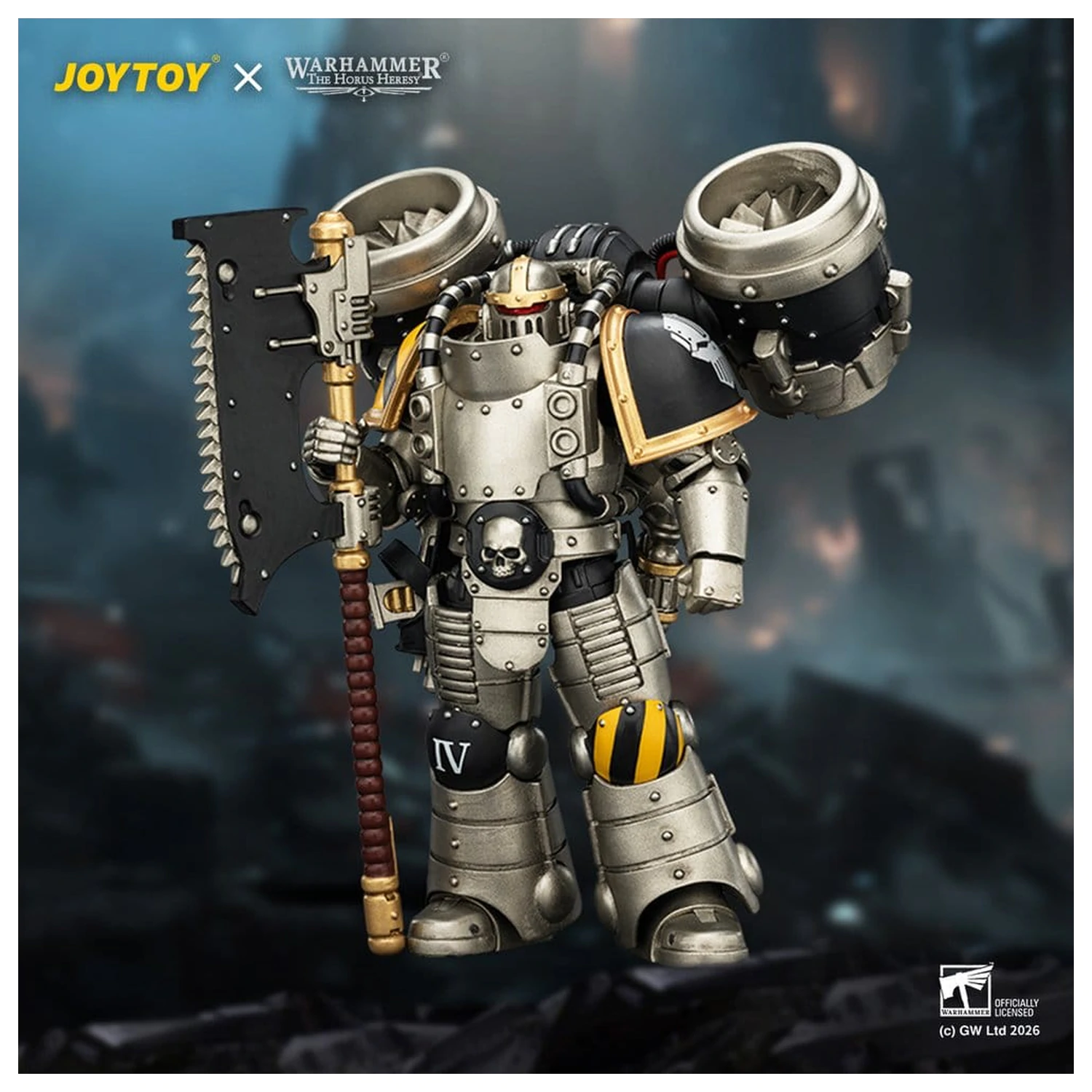 Warhammer The Horus Heresy Action Figure Iron Warriors MkII Assault Legionary 2 12 cm product photo