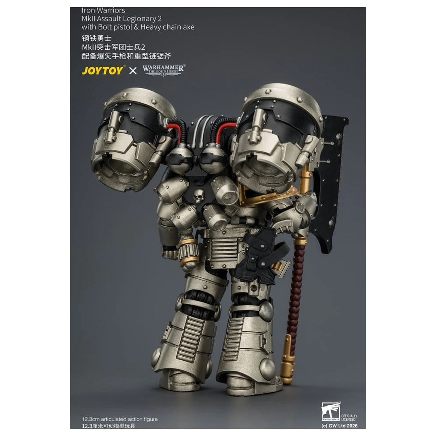 Warhammer The Horus Heresy Action Figure Iron Warriors MkII Assault Legionary 2 12 cm product photo