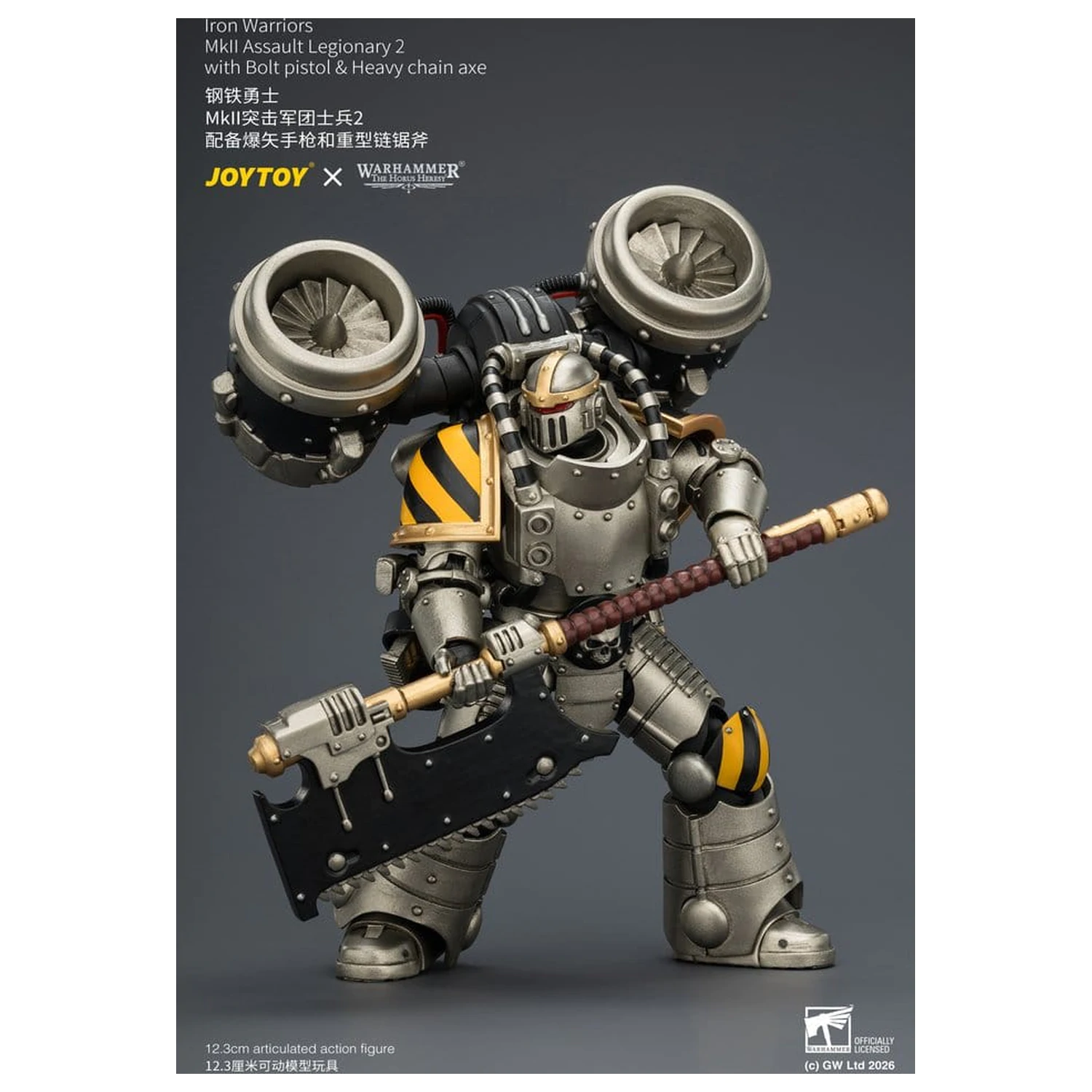 Warhammer The Horus Heresy Action Figure Iron Warriors MkII Assault Legionary 2 12 cm product photo