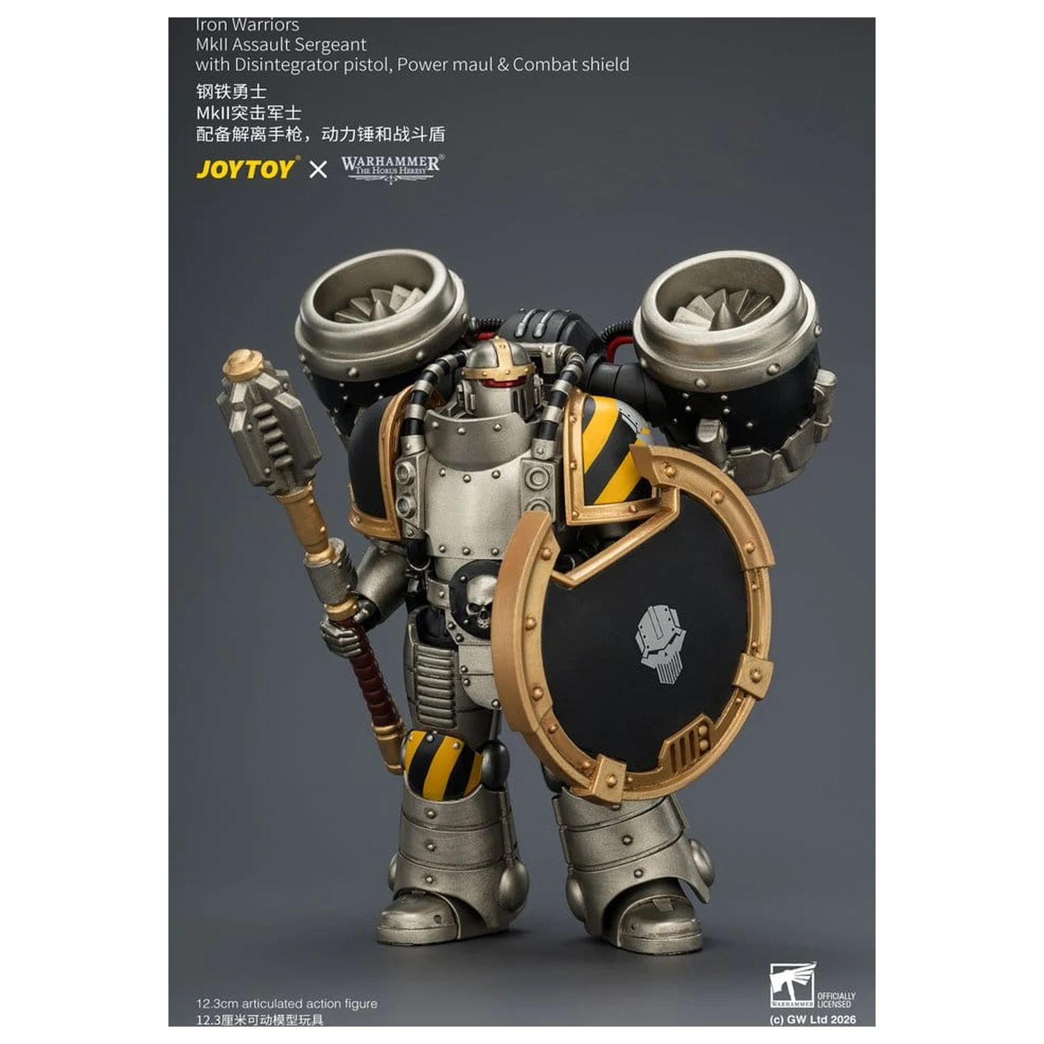 Warhammer The Horus Heresy Action Figure Iron Warriors MkII Assault Sergeant 12 cm product photo