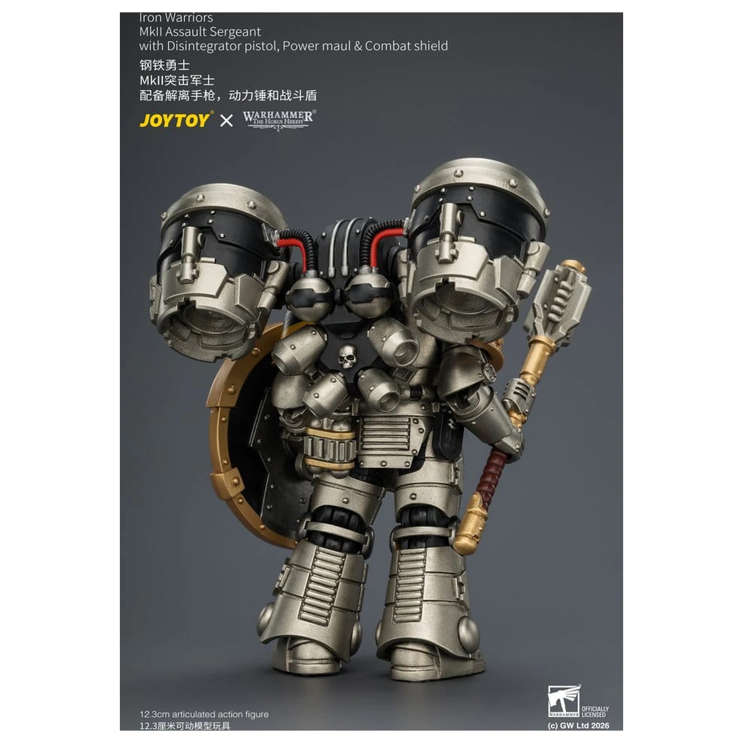Warhammer The Horus Heresy Action Figure Iron Warriors MkII Assault Sergeant 12 cm product photo
