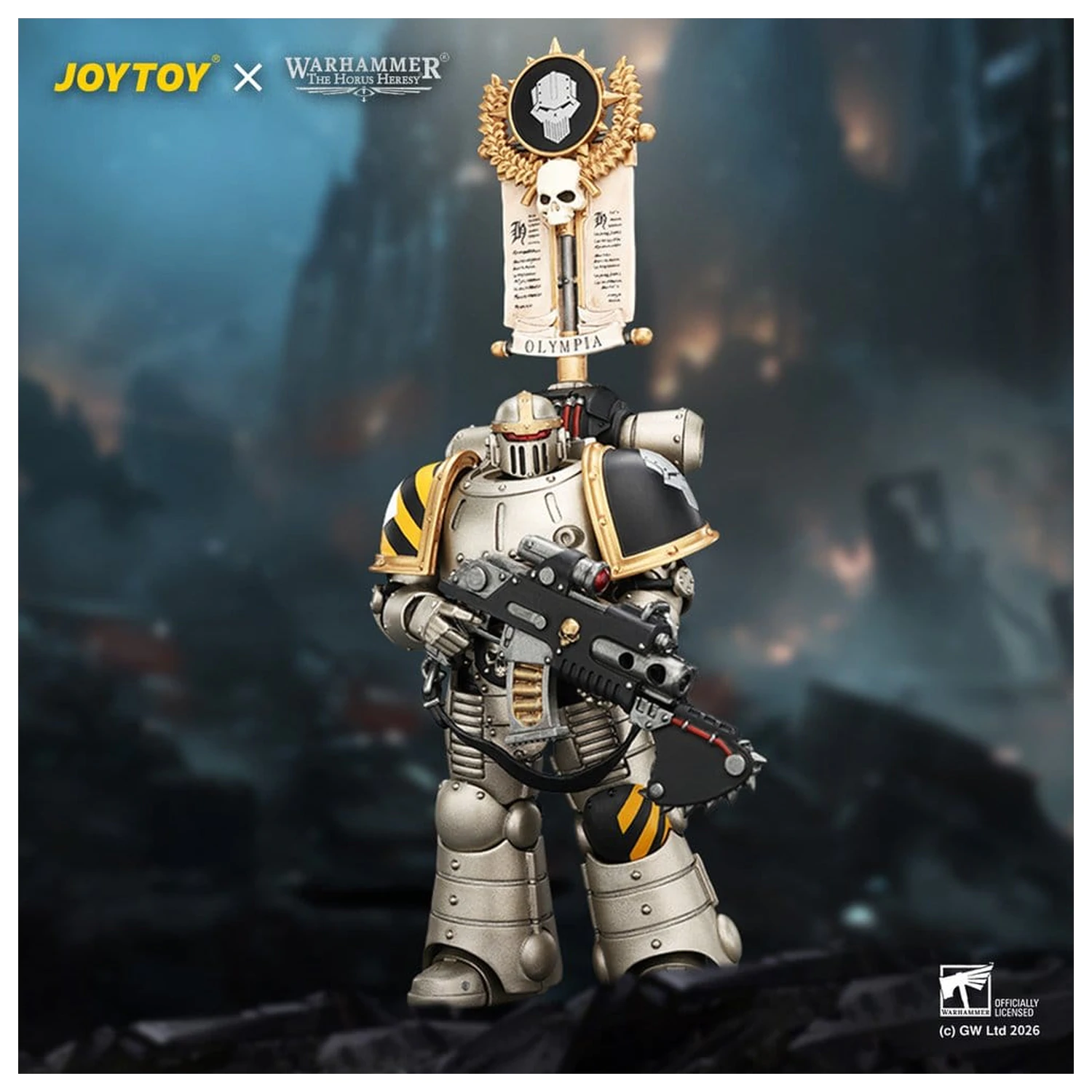 Warhammer The Horus Heresy Action Figure Iron Warriors MkII Legionary 1 12 cm product photo