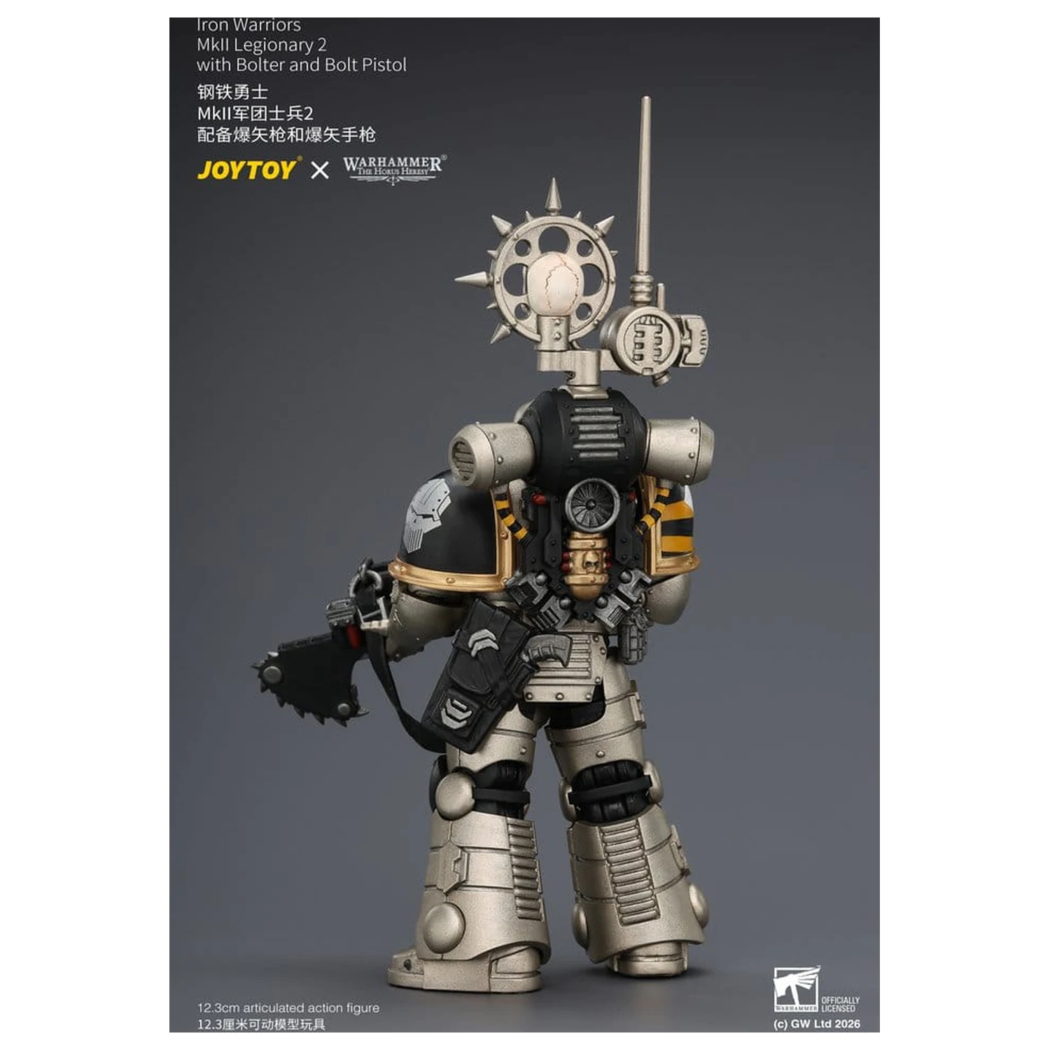 Warhammer The Horus Heresy Action Figure Iron Warriors MkII Legionary 2 12 cm product photo