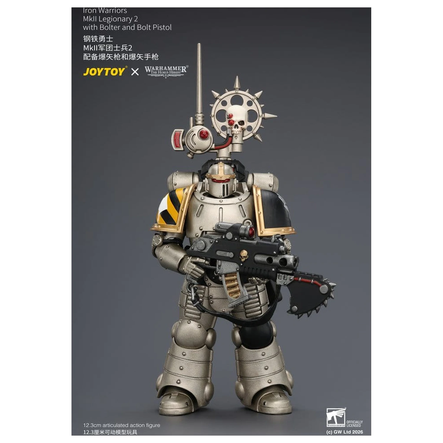 Warhammer The Horus Heresy Action Figure Iron Warriors MkII Legionary 2 12 cm product photo