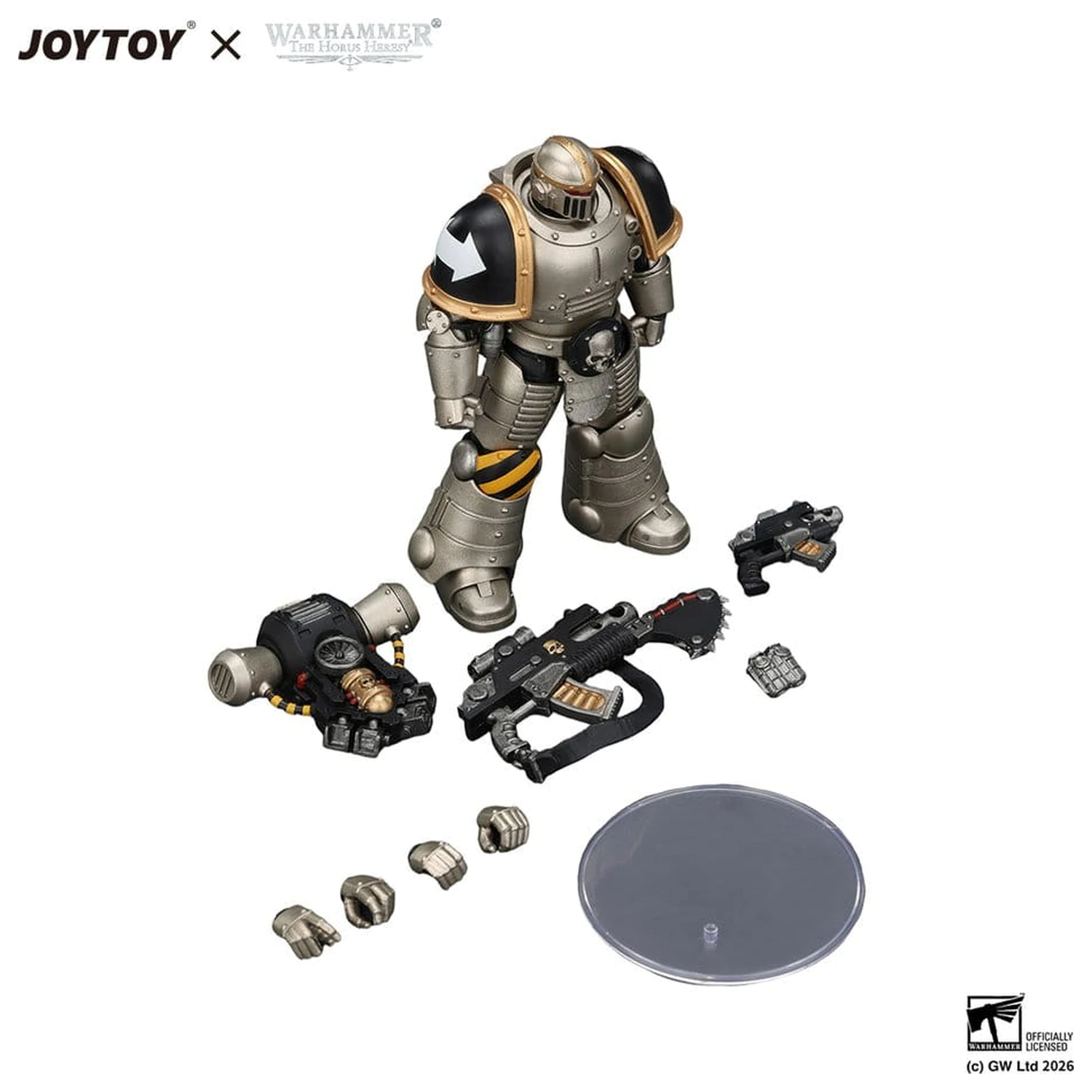 Warhammer The Horus Heresy Action Figure Iron Warriors MkII Legionary 3 12 cm product photo