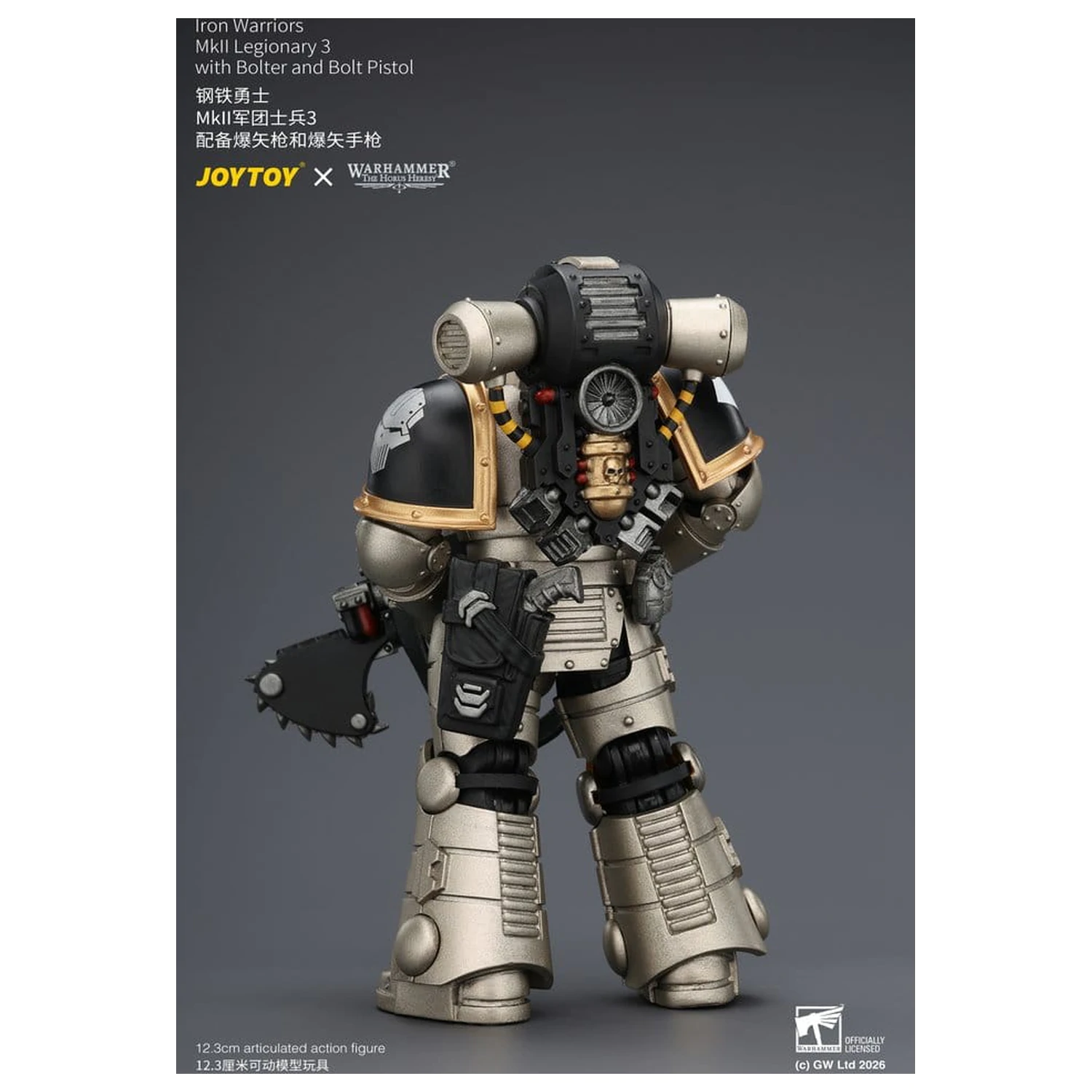 Warhammer The Horus Heresy Action Figure Iron Warriors MkII Legionary 3 12 cm product photo