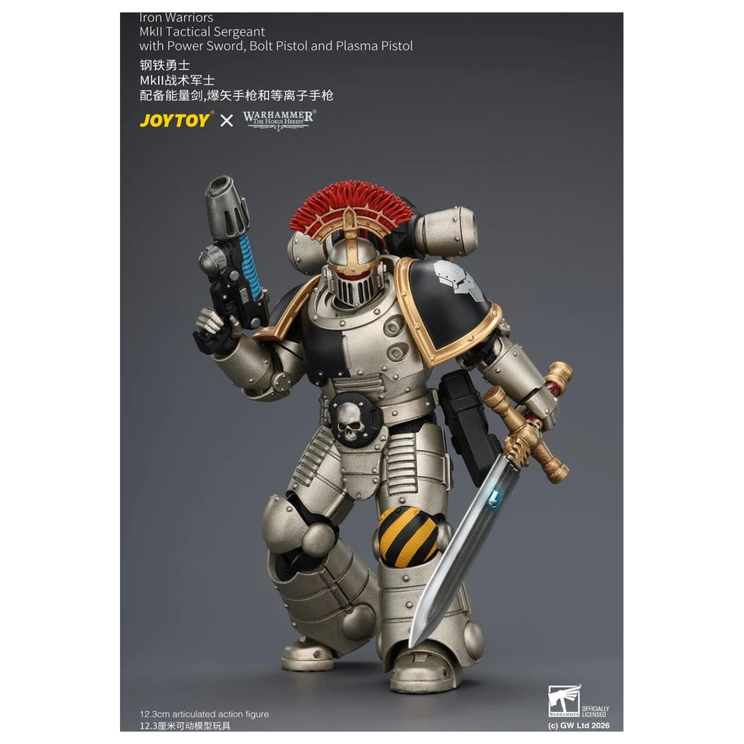 Warhammer The Horus Heresy Action Figure Iron Warriors MkII Tactical Sergeant 12 cm product photo