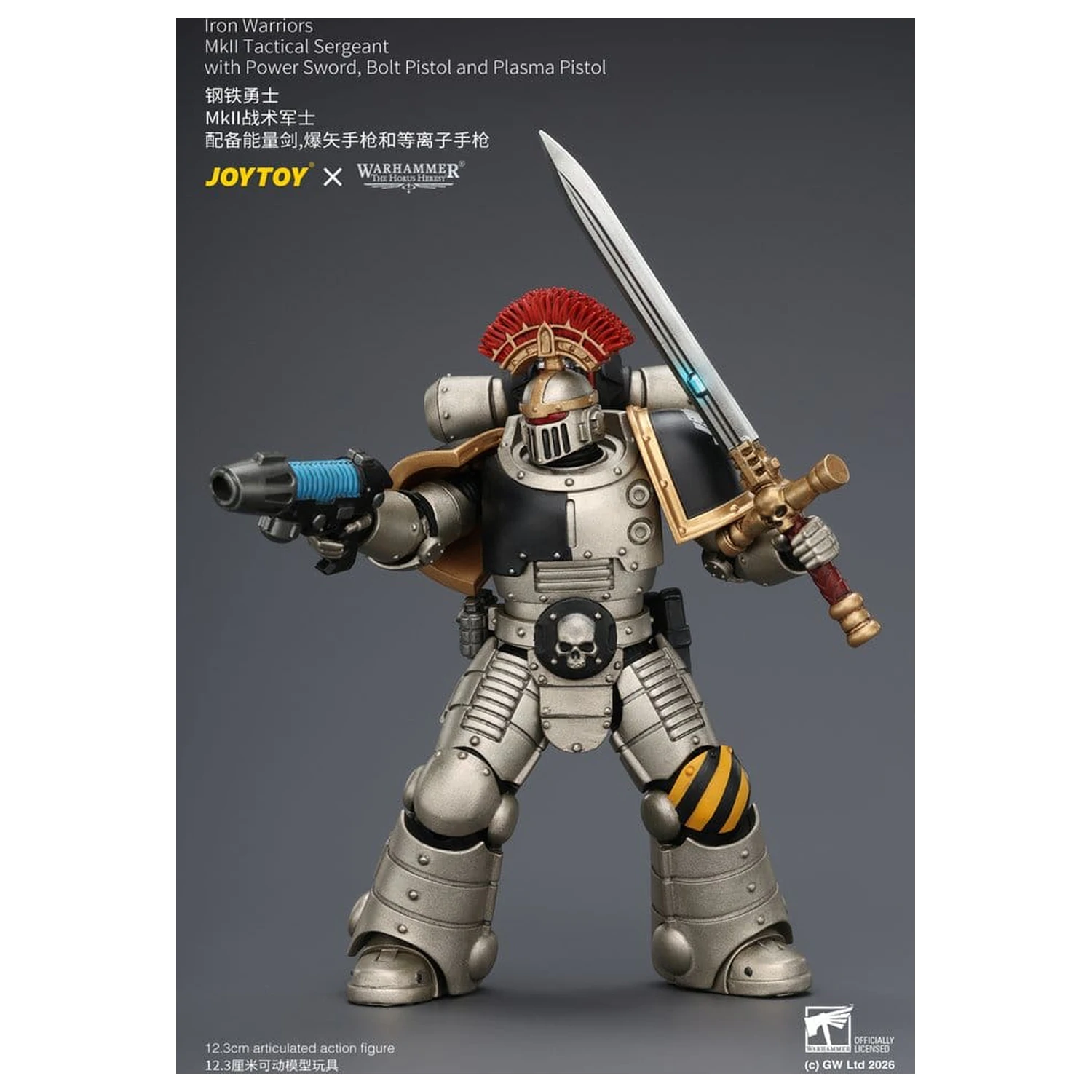 Warhammer The Horus Heresy Action Figure Iron Warriors MkII Tactical Sergeant 12 cm product photo