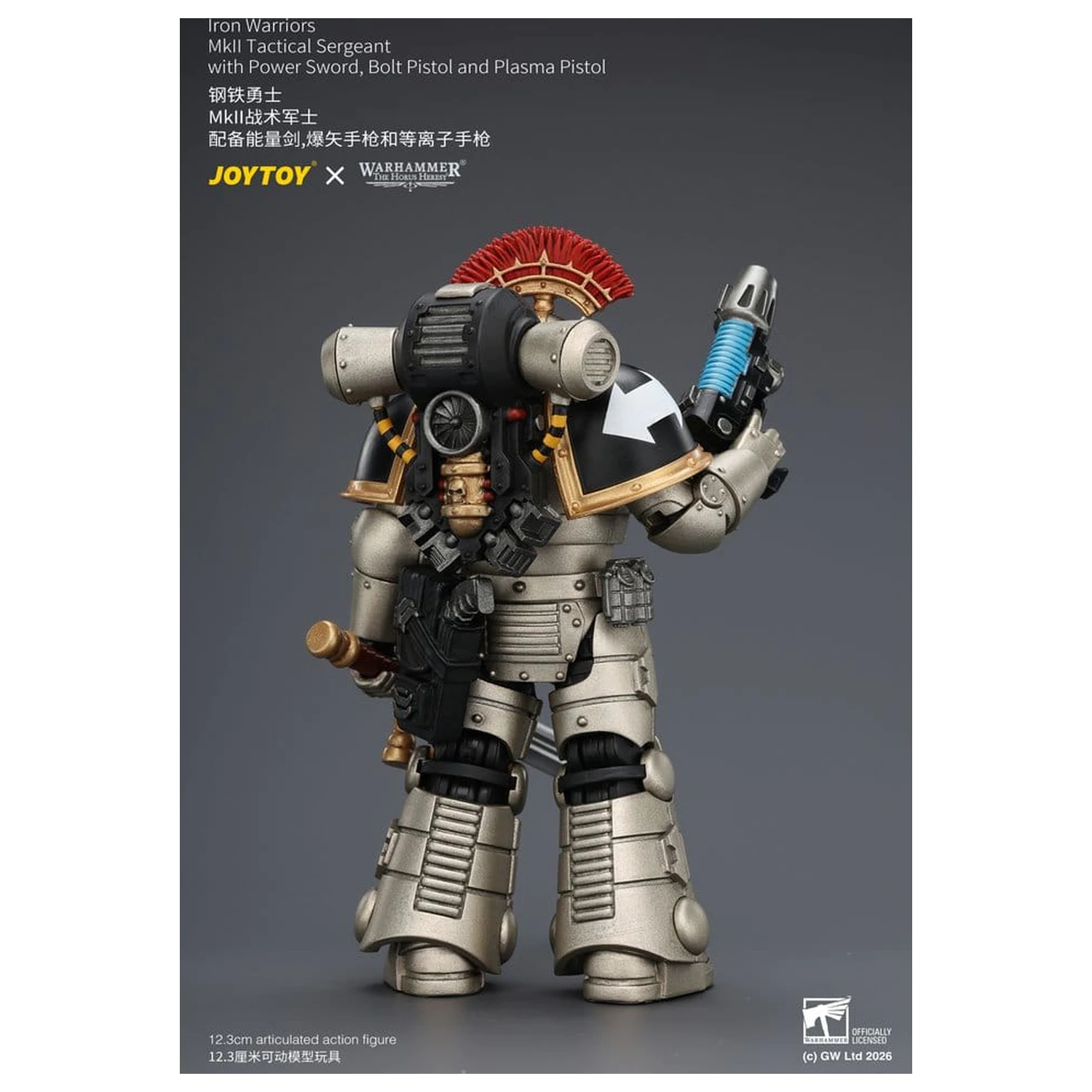Warhammer The Horus Heresy Action Figure Iron Warriors MkII Tactical Sergeant 12 cm product photo