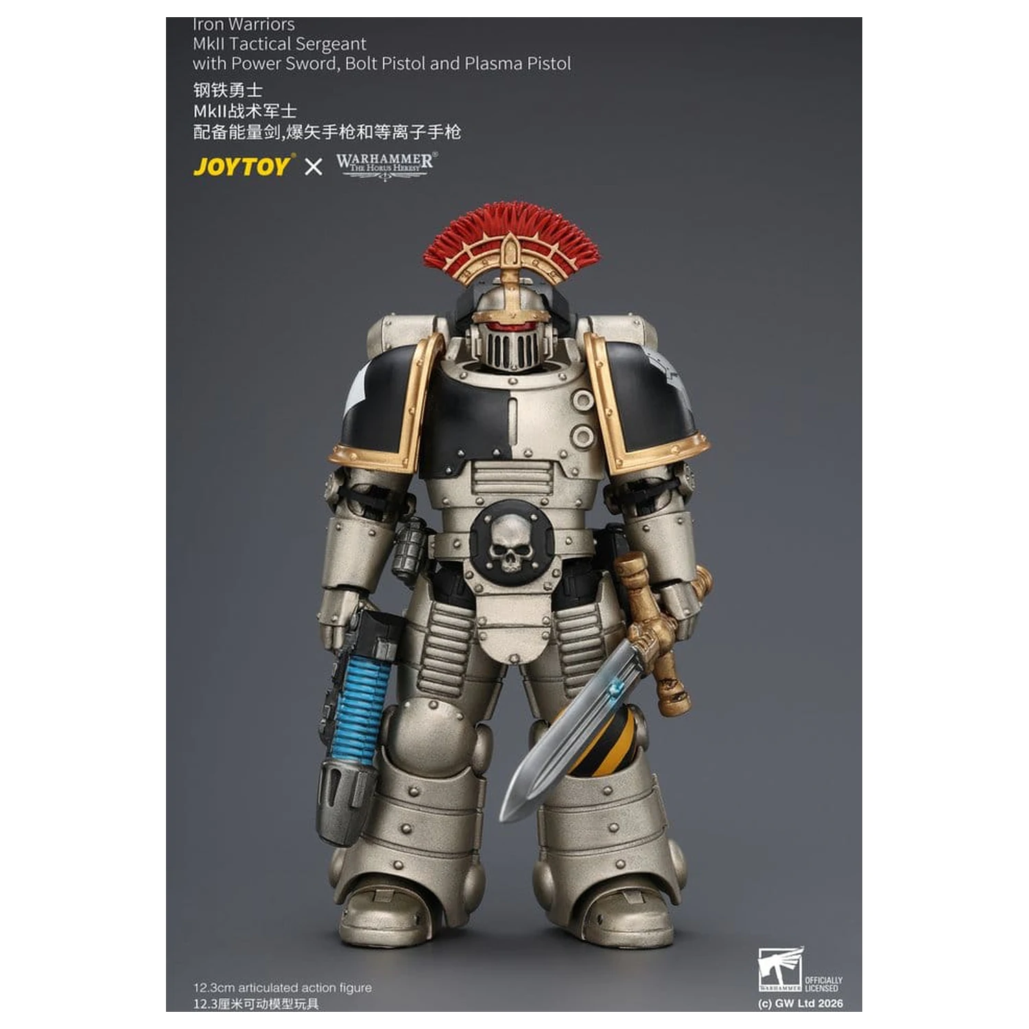 Warhammer The Horus Heresy Action Figure Iron Warriors MkII Tactical Sergeant 12 cm product photo