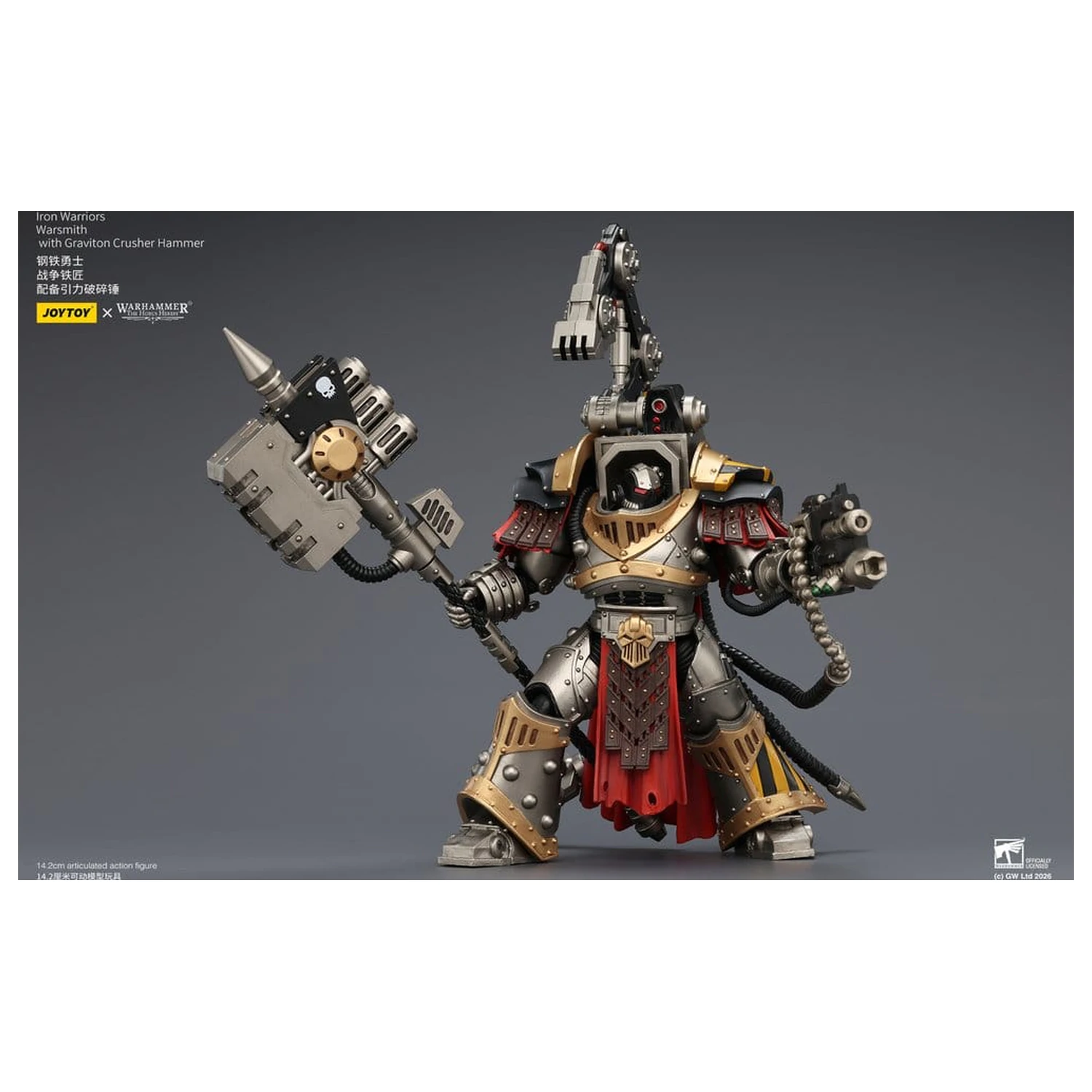 Warhammer The Horus Heresy Action Figure Iron Warriors Warsmith 14 cm product photo