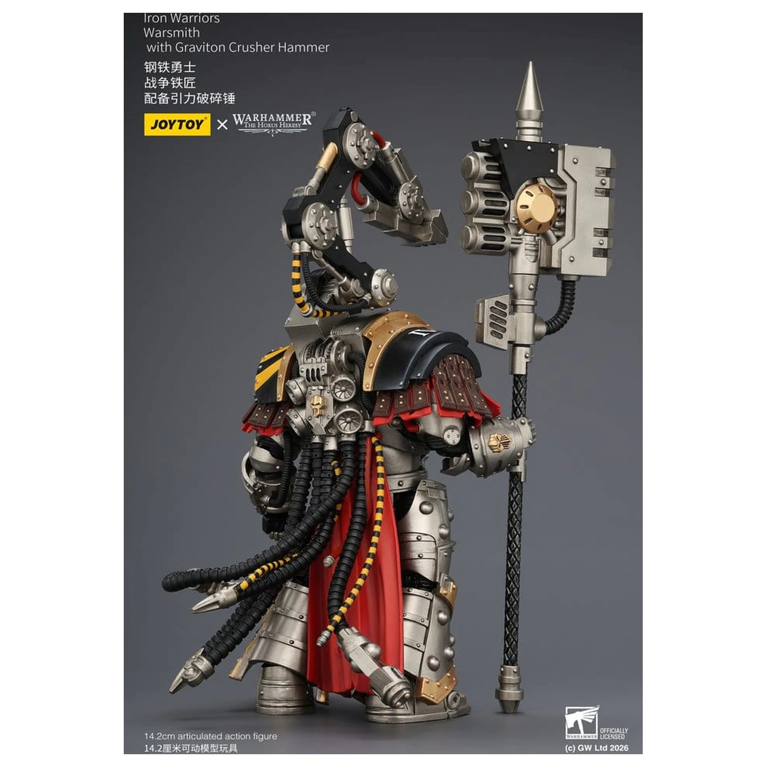 Warhammer The Horus Heresy Action Figure Iron Warriors Warsmith 14 cm product photo