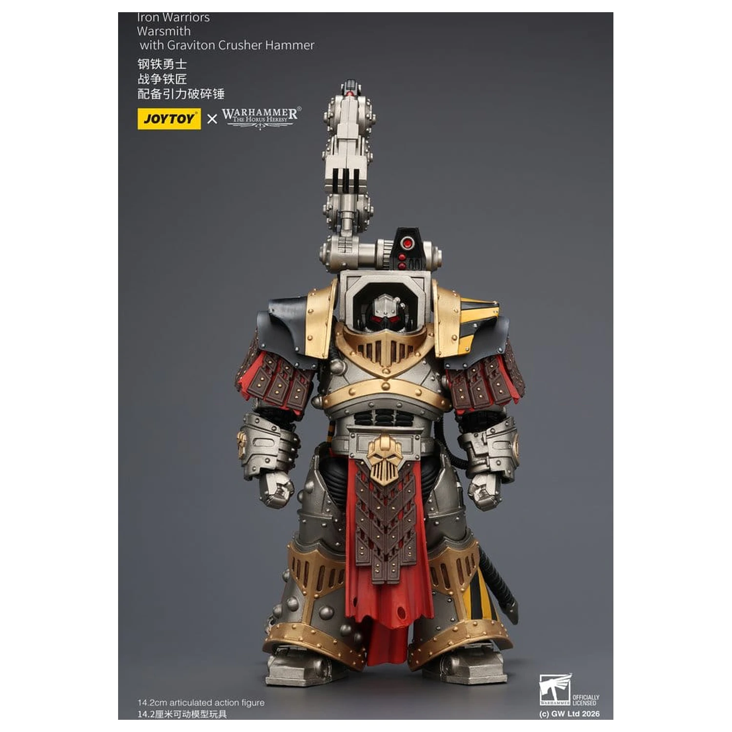 Warhammer The Horus Heresy Action Figure Iron Warriors Warsmith 14 cm product photo