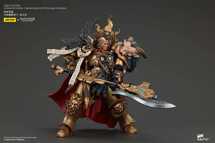 Warhammer The Horus Heresy Action figur Legio Custodes Constantin Valdor Captain-General of the Legio Custodes 25 cm termékfotó