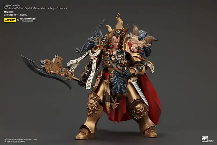 Warhammer The Horus Heresy Action figur Legio Custodes Constantin Valdor Captain-General of the Legio Custodes 25 cm termékfotó