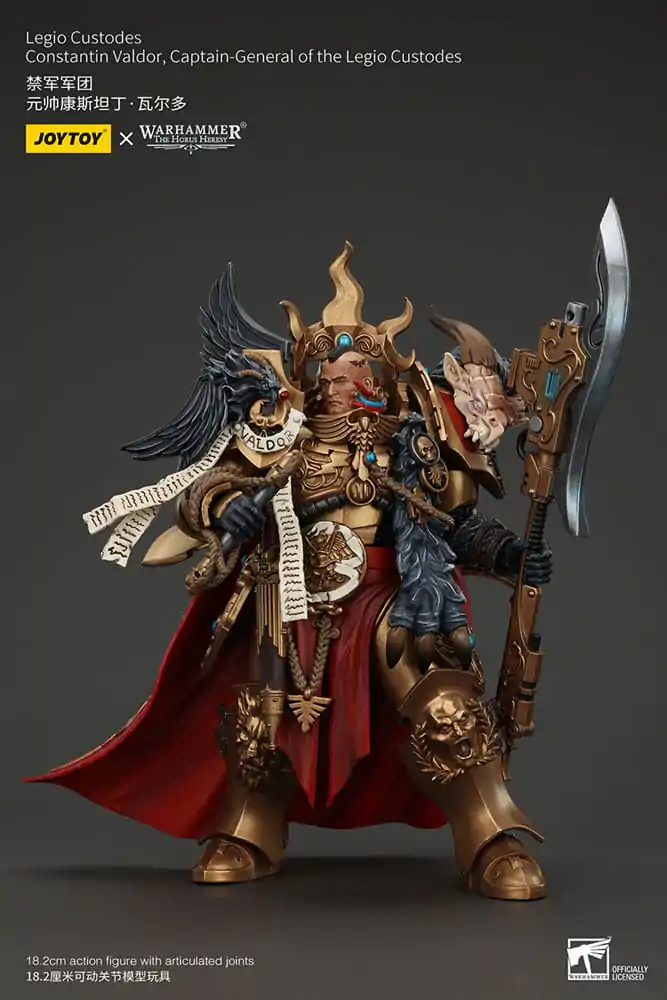 Warhammer The Horus Heresy Action figur Legio Custodes Constantin Valdor Captain-General of the Legio Custodes 25 cm termékfotó