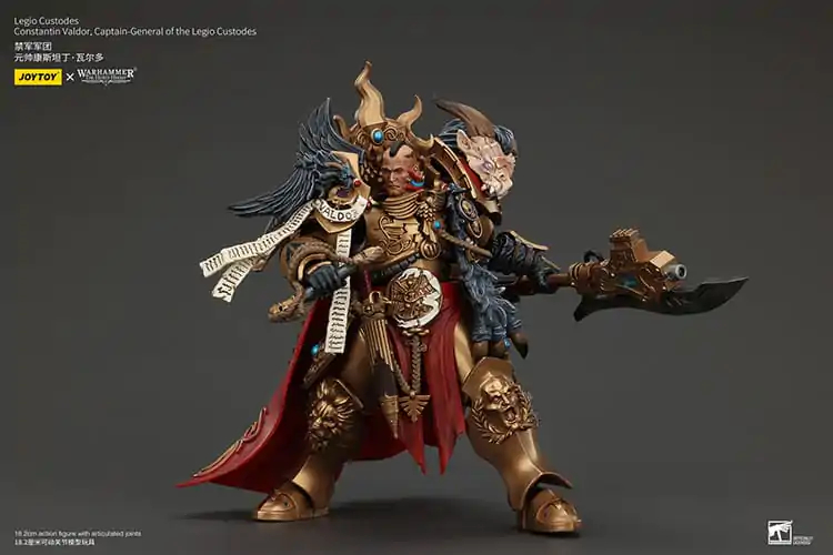 Warhammer The Horus Heresy Action figur Legio Custodes Constantin Valdor Captain-General of the Legio Custodes 25 cm termékfotó