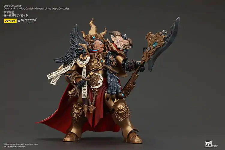 Warhammer The Horus Heresy Action figur Legio Custodes Constantin Valdor Captain-General of the Legio Custodes 25 cm termékfotó