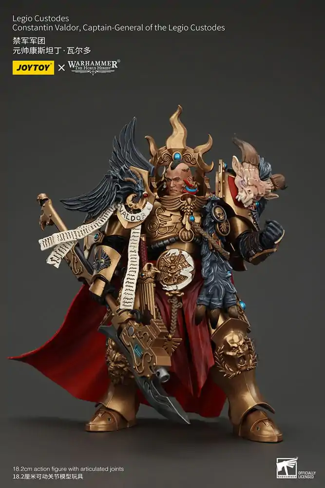 Warhammer The Horus Heresy Action figur Legio Custodes Constantin Valdor Captain-General of the Legio Custodes 25 cm termékfotó