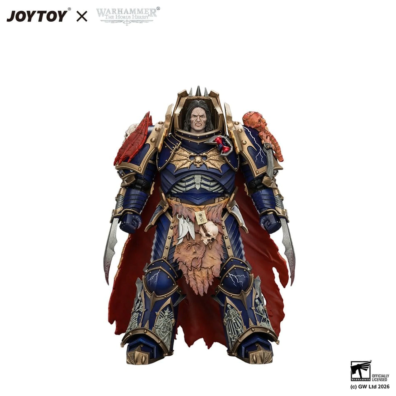 Warhammer The Horus Heresy Action Figure Night Lords Konrad Curze Primarch of the Night Lords Legion 19 cm product photo